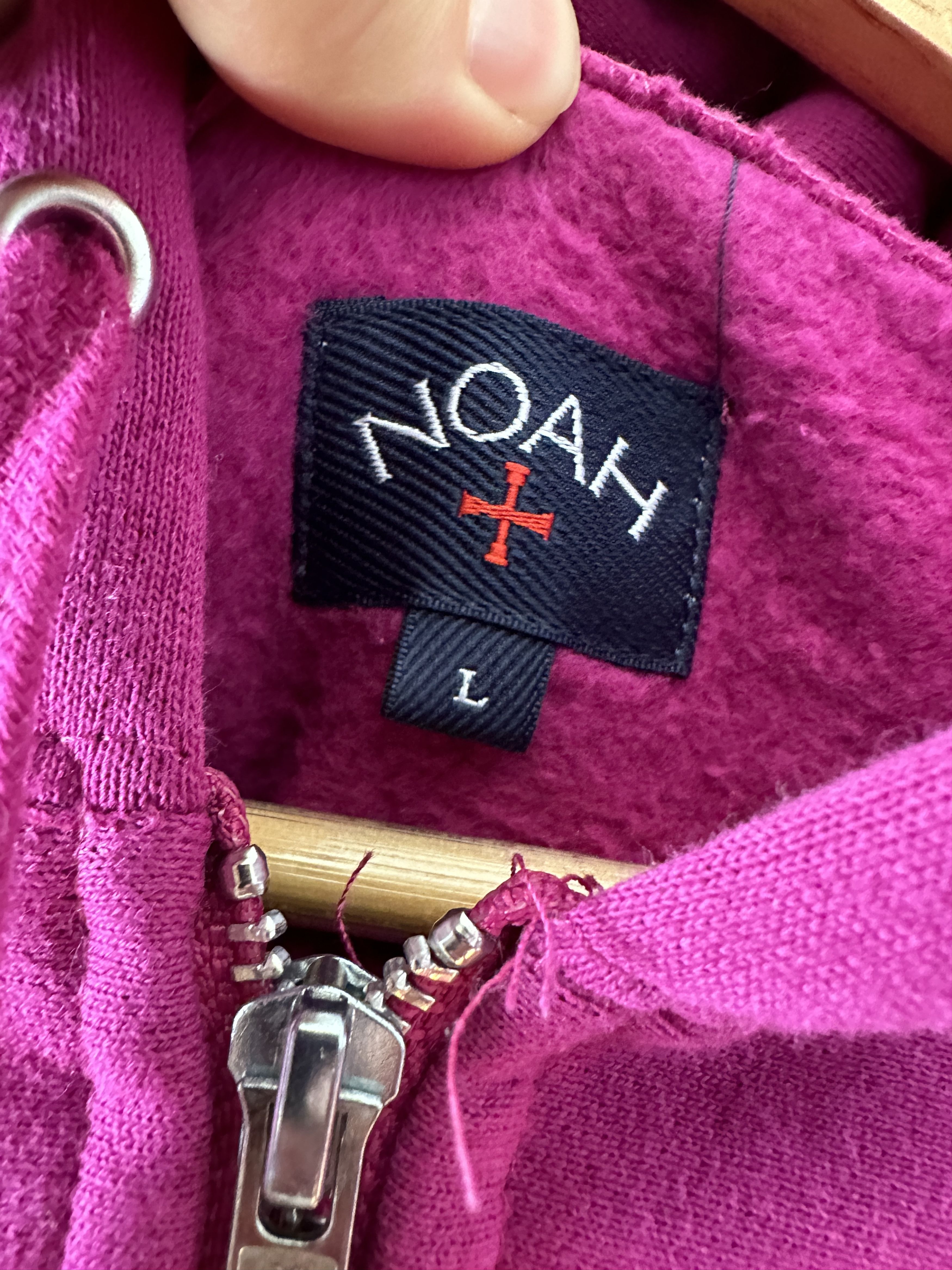 Noah Noah Zip Up Hoodie Size ONE SIZE - 3 Thumbnail