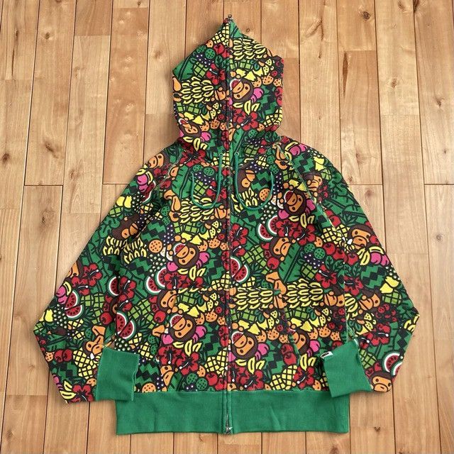 Bape BAPE Tropical Milo full zip hoodie a bathing ape NIGO Size US M / EU 48-50 / 2 - 1 Thumbnail