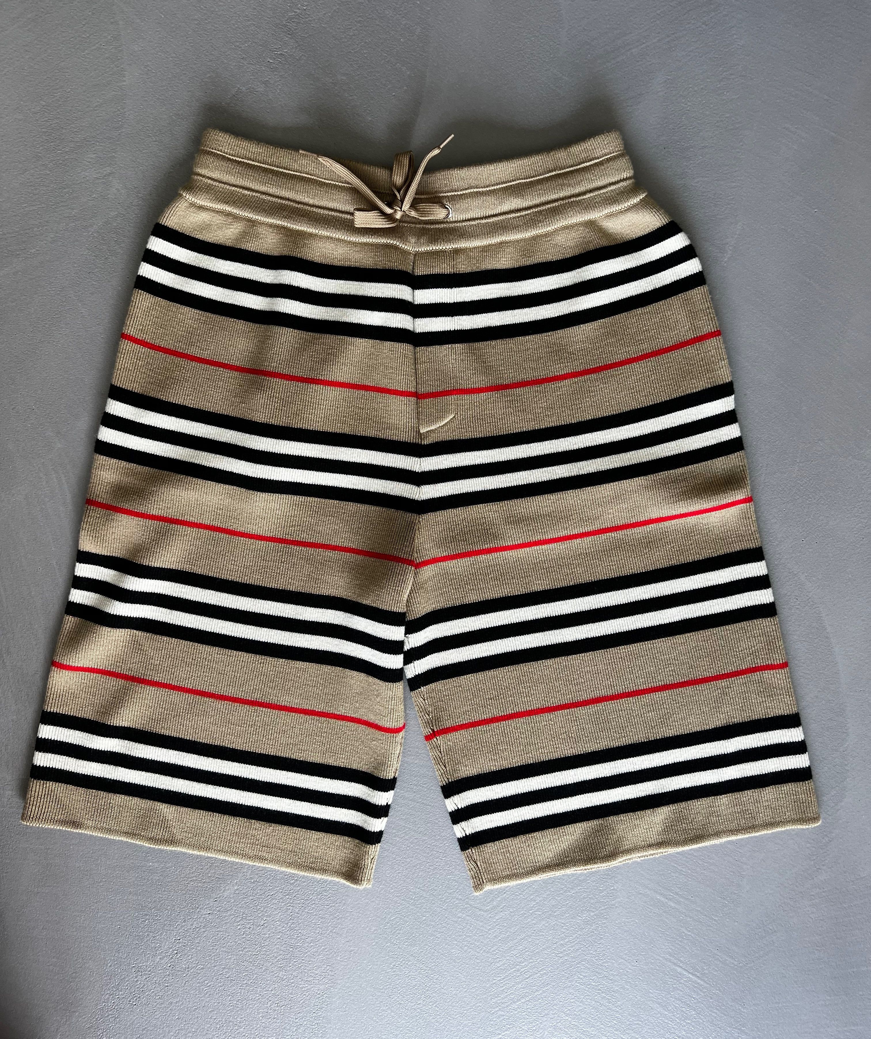 Burberry Burberry Wool Basketball Shorts, Stripes, SS19 Size US 30 / EU 46 - 1 Thumbnail