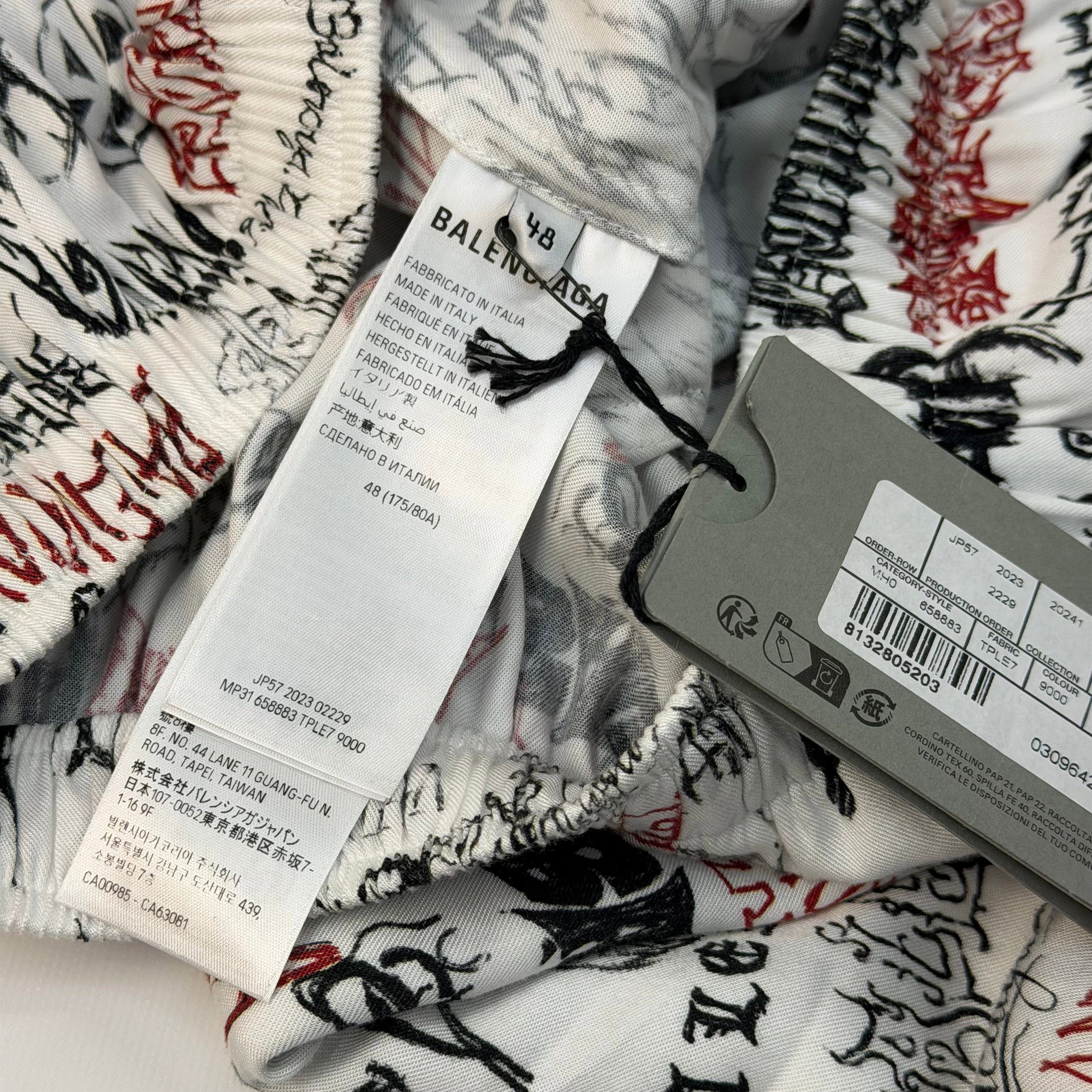 Balenciaga Balenciaga DIY Metal Allover Pyjama Pants M Size US M / EU 48-50 / 2 - 7 Thumbnail
