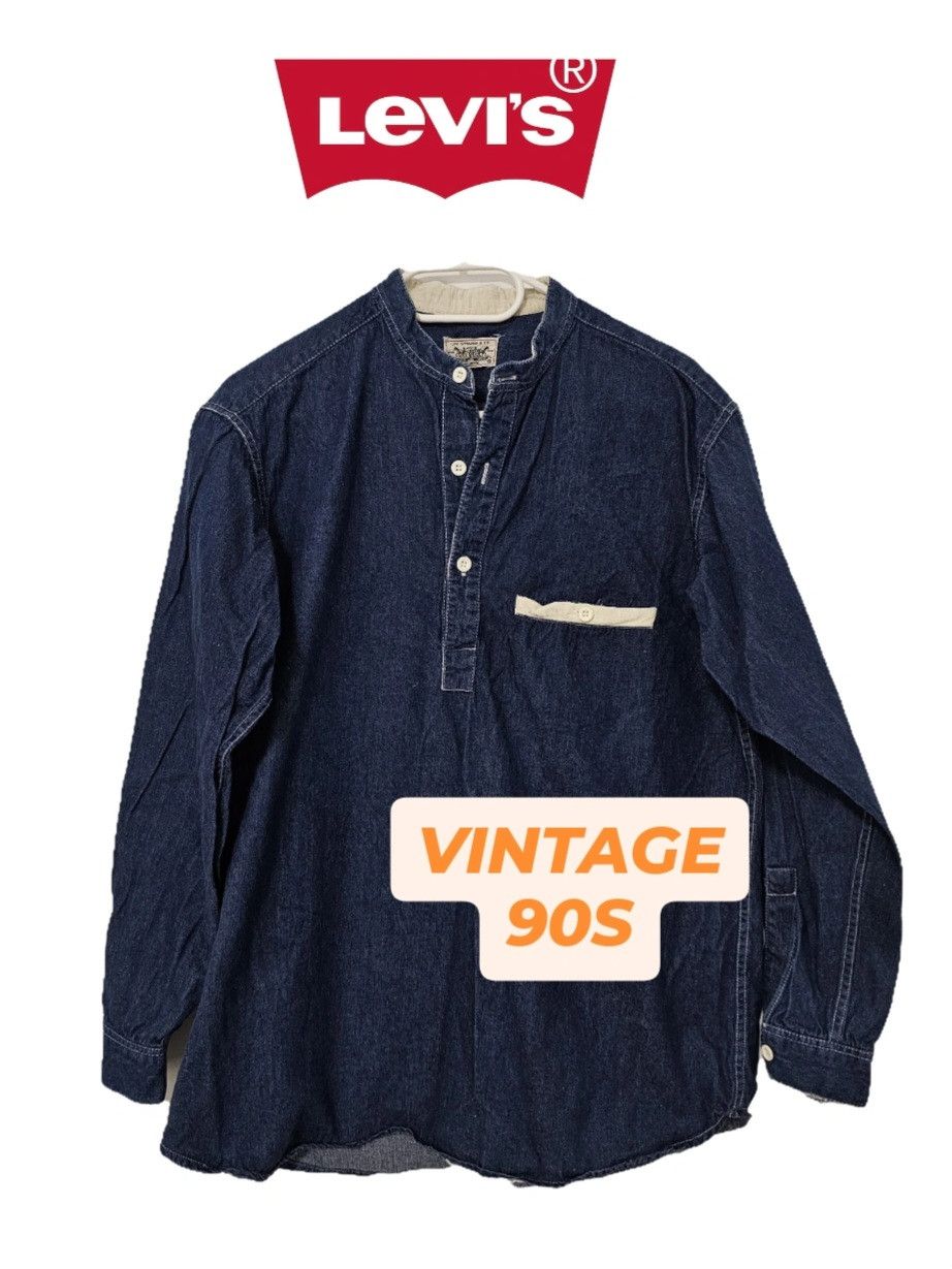 Levi's Levi's vintage jeans shirt M 90s Size US M / EU 48-50 / 2 - 1 Thumbnail