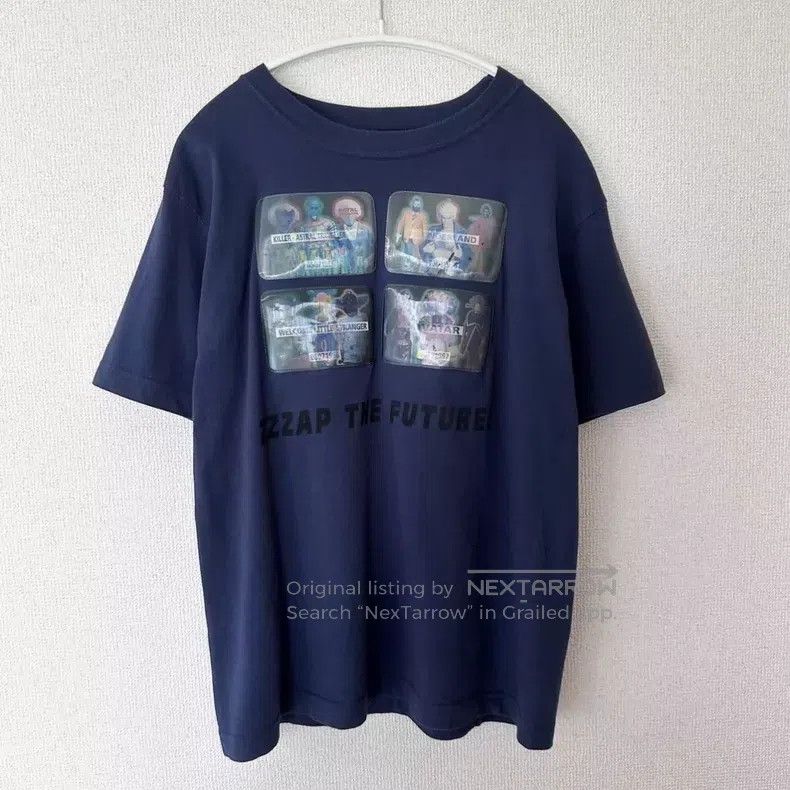 Walter Van Beirendonck Walter Van Beirendonck 98ss navy blue Pu photo stitching g Size US M / EU 48-50 / 2 - 1 Thumbnail