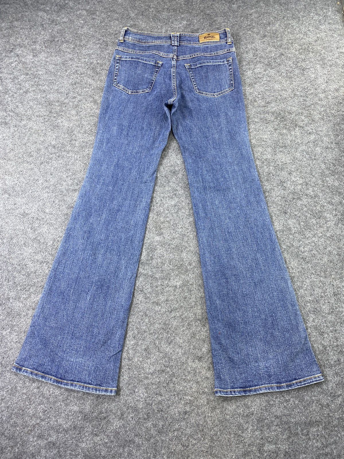 Japanese Brand × Jean Japanese Brand Brappers Flared Blue Jeans - J1033 Size 26" / US 2 / IT 38 - 5 Thumbnail