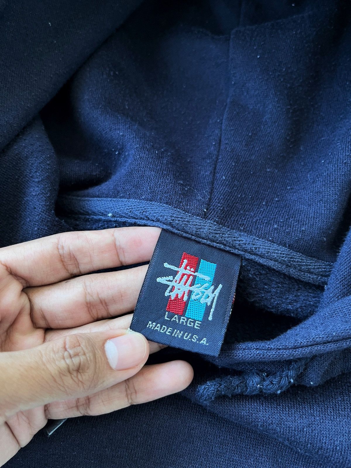 Other Vintage Stussy Hoodie Size US L / EU 52-54 / 3 - 5 Thumbnail