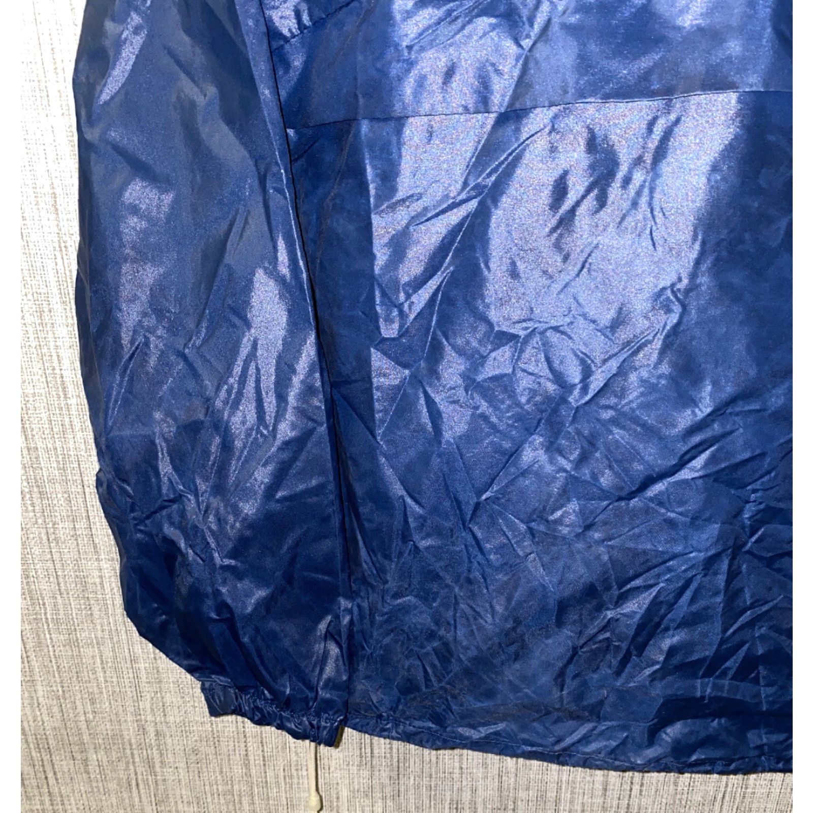 Vintage VINTAGE Nasharr Mens Blue Nylon 1/2 Zip Rain Jacket Size M Size US M / EU 48-50 / 2 - 4 Thumbnail