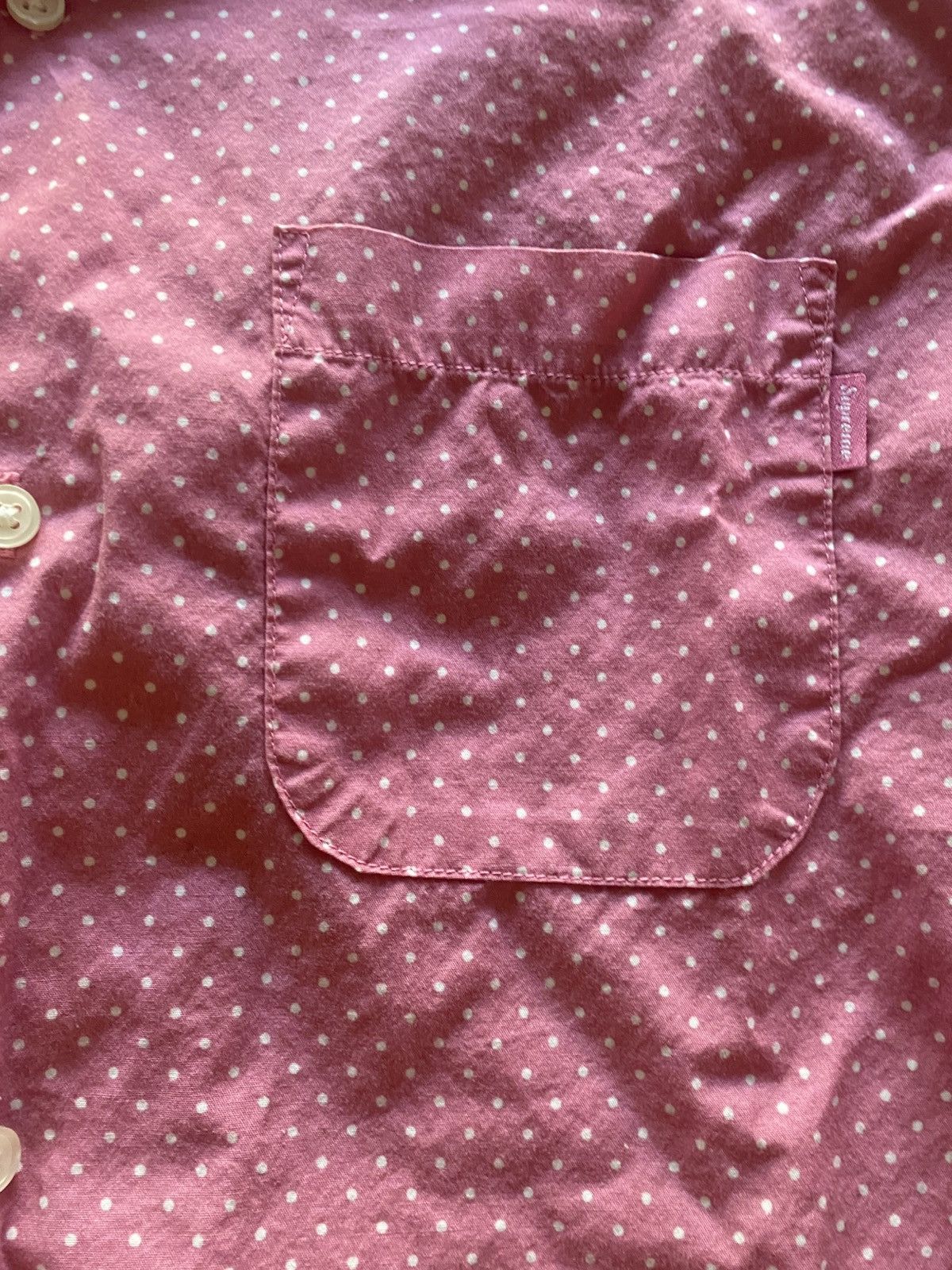 Supreme Supreme Shirt Pink Button Up Size US XL / EU 56 / 4 - 2 Thumbnail