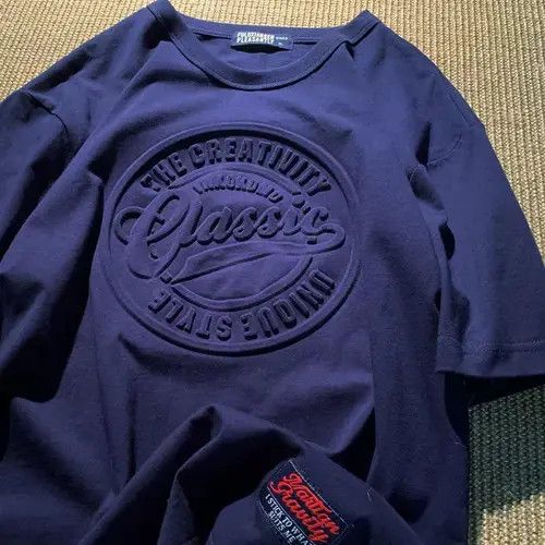 Designer Retro Short Sleeve T Shirt Brand Loose Size US L / EU 52-54 / 3 - 4 Thumbnail