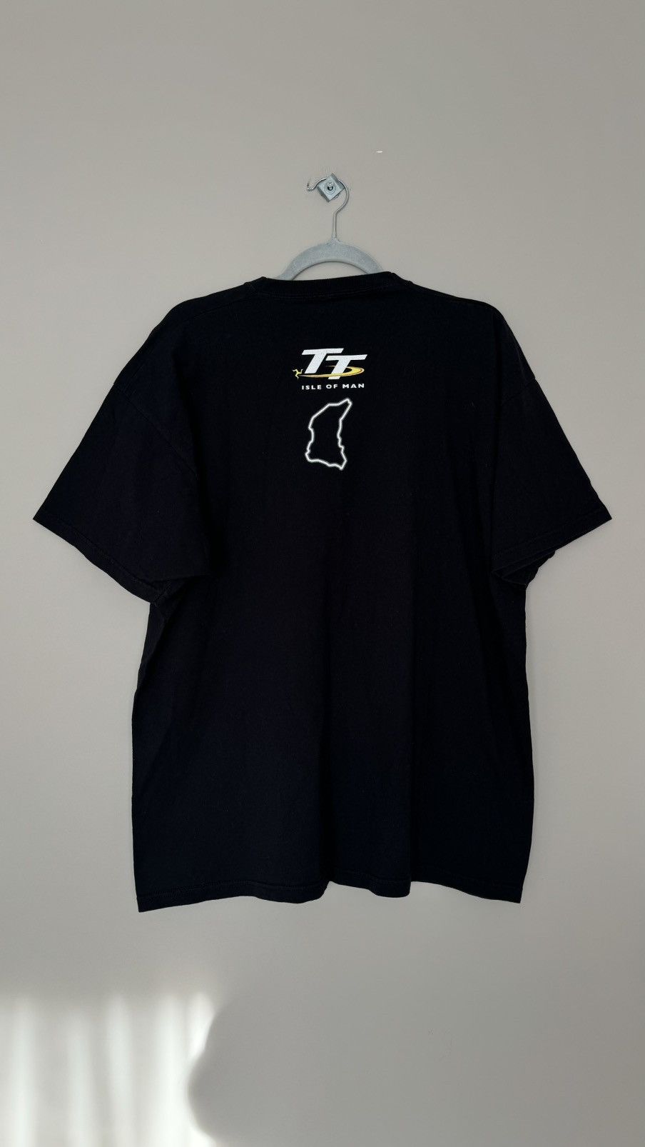 Vintage Moto racing t shirt Isle of Man vintage vintage road races Size US L / EU 52-54 / 3 - 3 Thumbnail