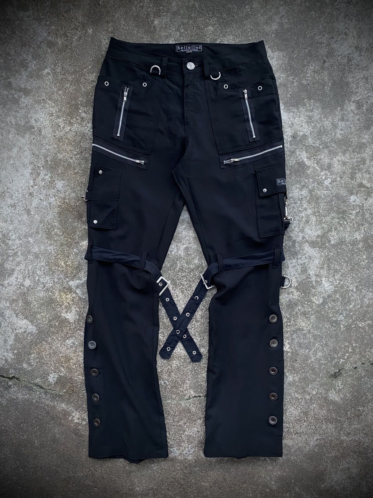 HELLOHELL CACOPHONY BONDAGE PUNK GOTHIC PANTS