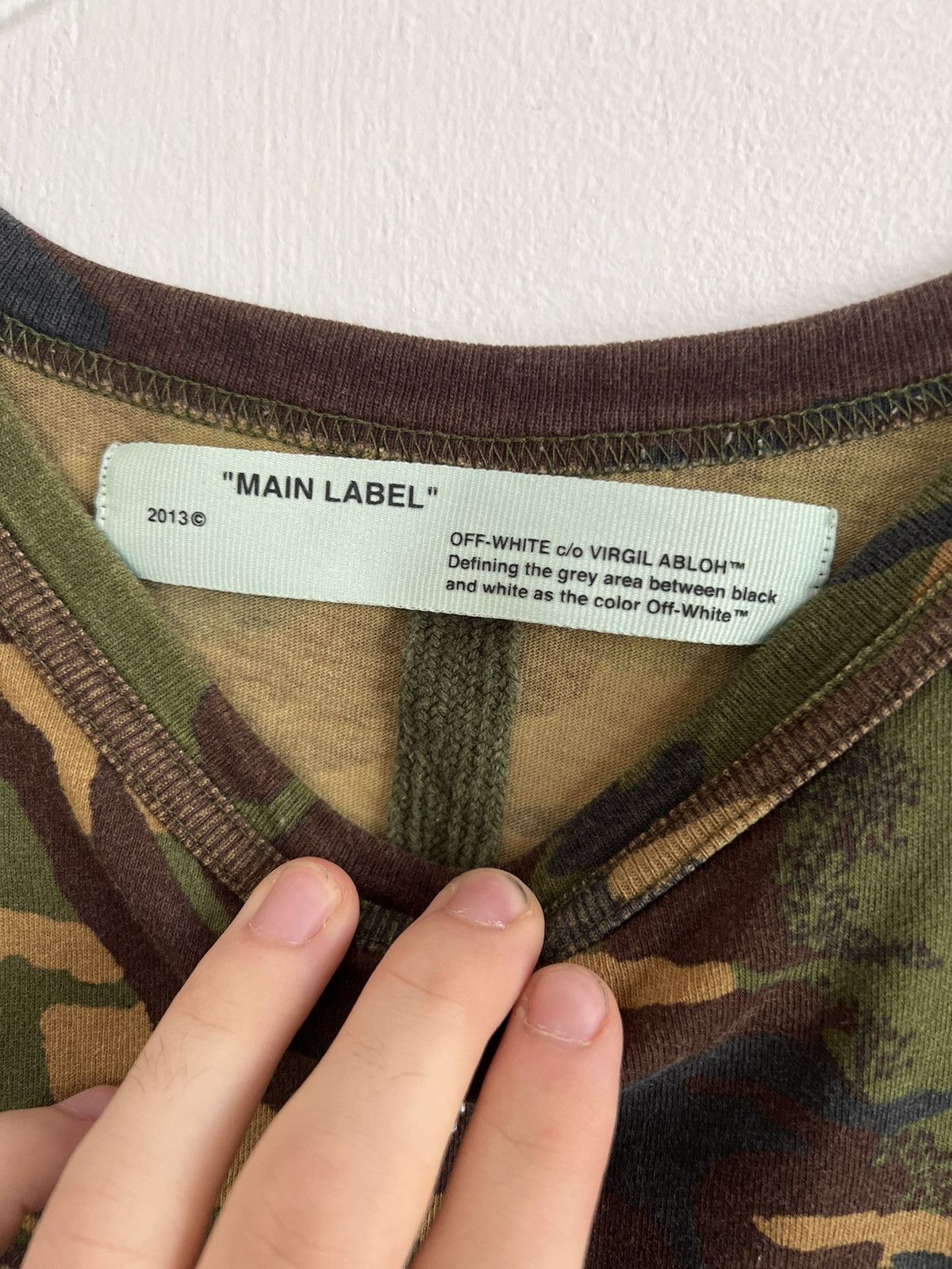 Off-White Off White Camouflage Logo TEE Size US M / EU 48-50 / 2 - 5 Thumbnail