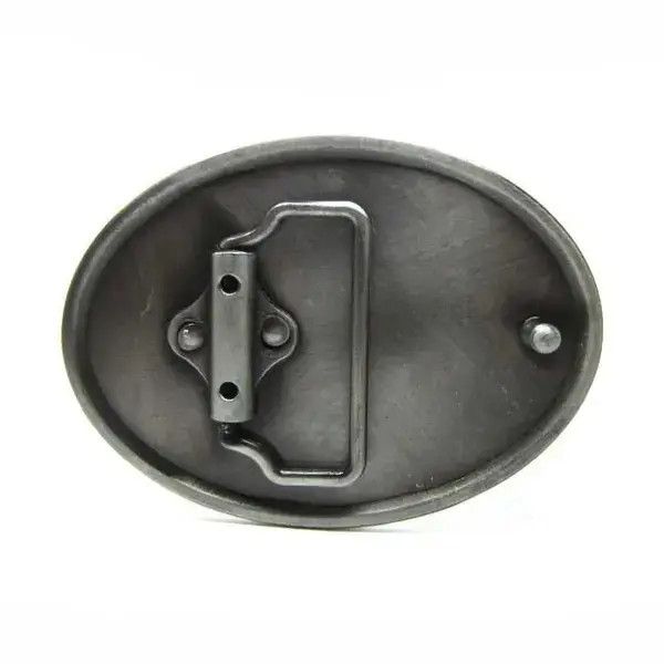 Japanese Brand Metal Floral Red Roses belt buckle ( no belt ) Size ONE SIZE - 2 Thumbnail