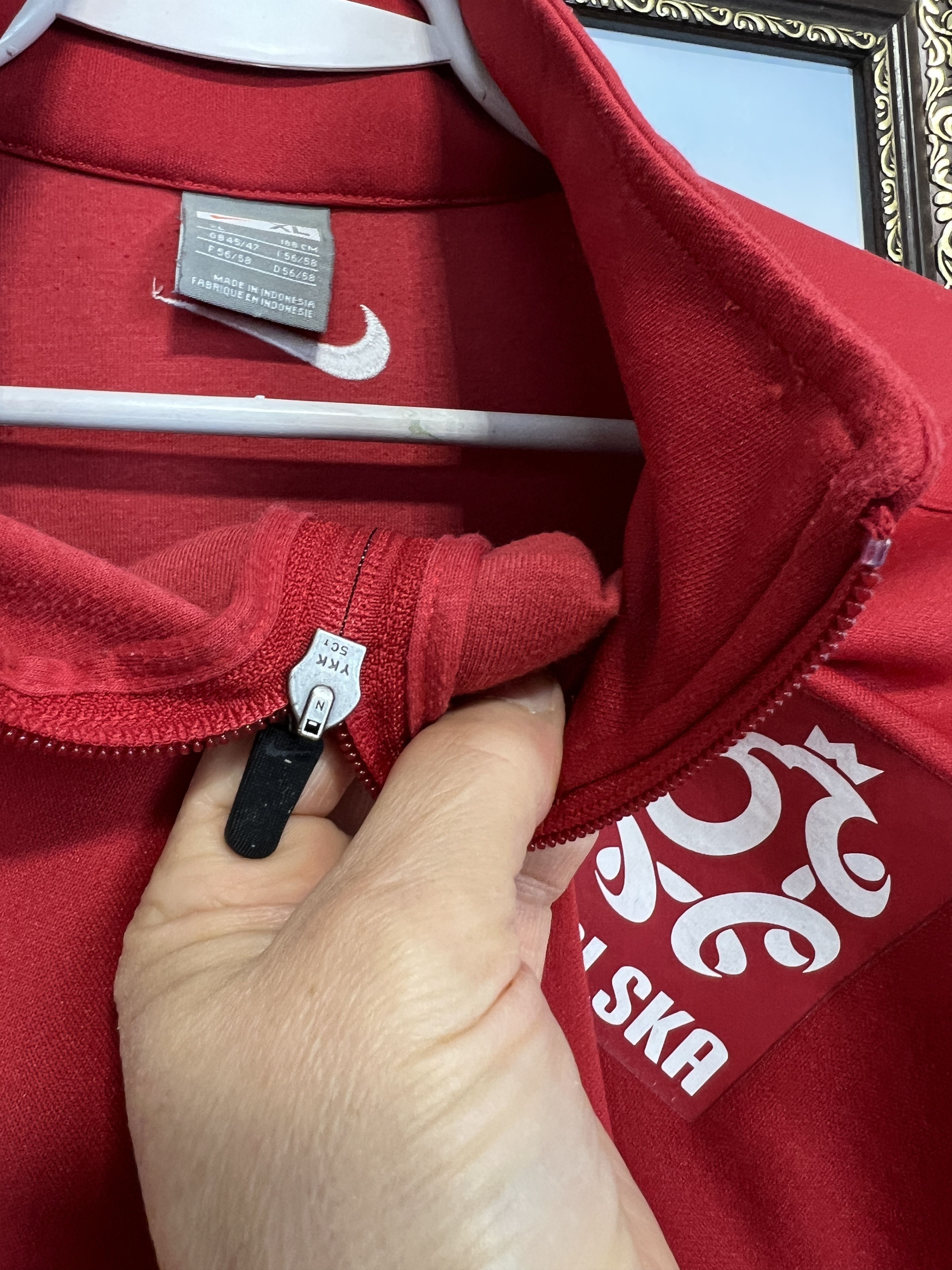 Nike Vintage Poland Football Jacket Soccer Track Top National Size US XL / EU 56 / 4 - 4 Thumbnail