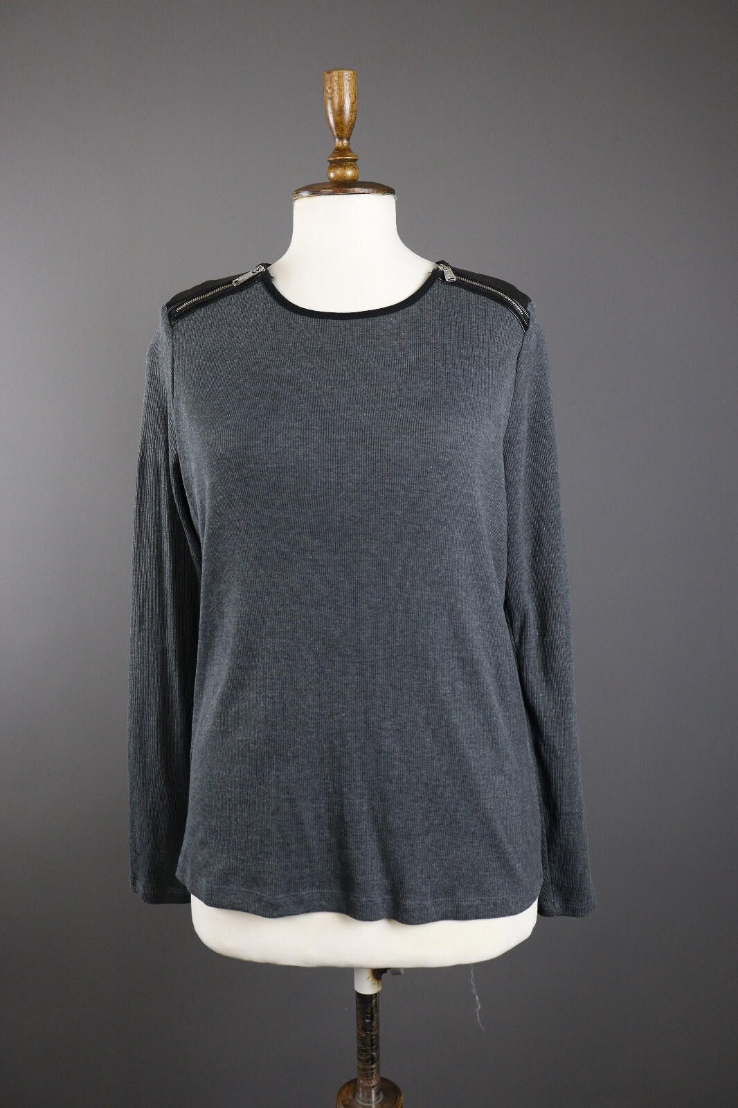 Lauren Ralph Lauren Lauren Ralph Lauren Leather Shoulder Sweater Size XL Size XL / US 12-14 / IT 48-50 - 1 Thumbnail