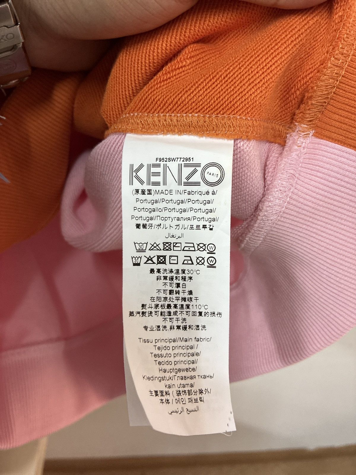Kenzo Kenzo hoodie Size US L / EU 52-54 / 3 - 3 Thumbnail