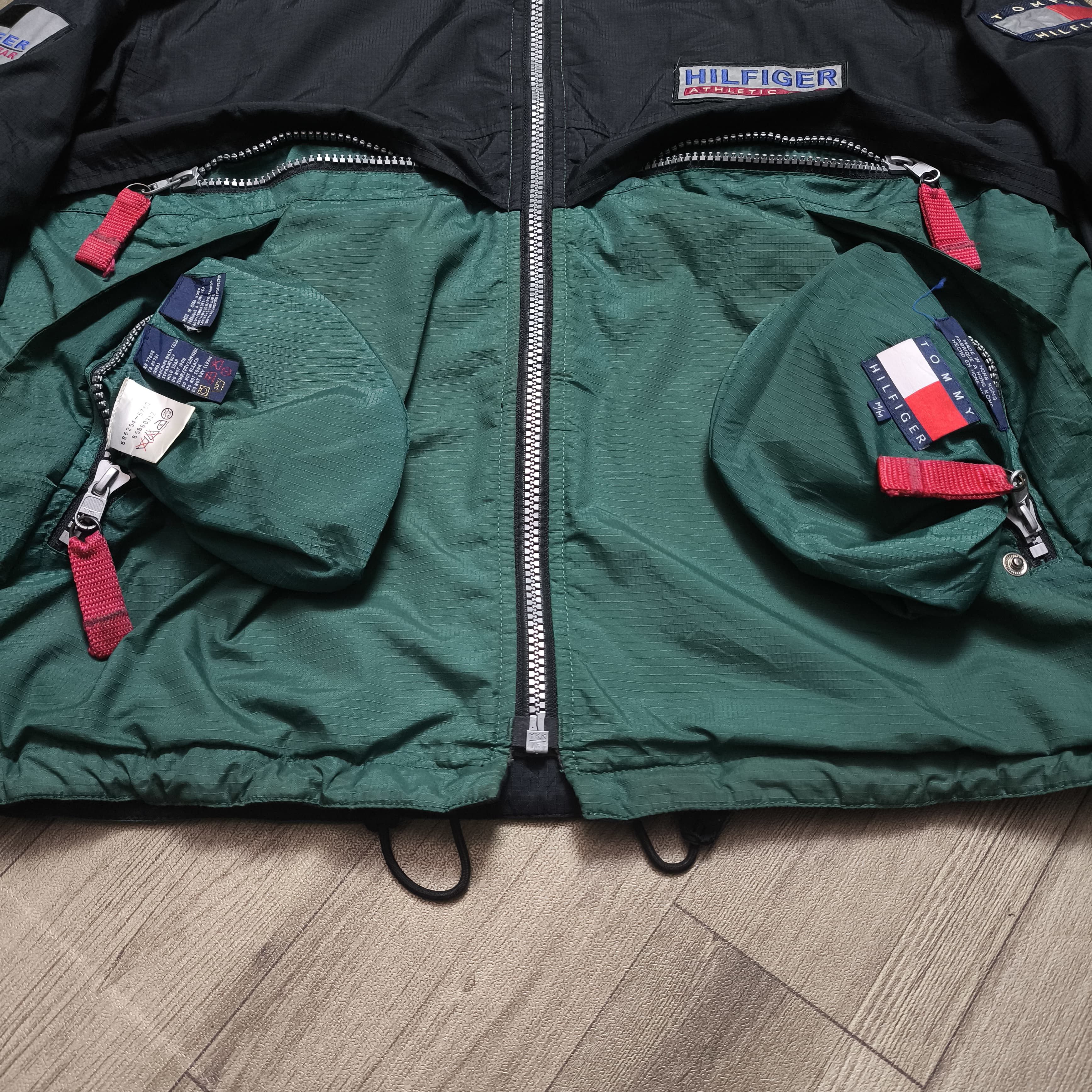 Tommy Hilfiger Vintage 90s Reversible Tommy Hilfiger Athletic Gear Jacket Size US M / EU 48-50 / 2 - 11 Thumbnail