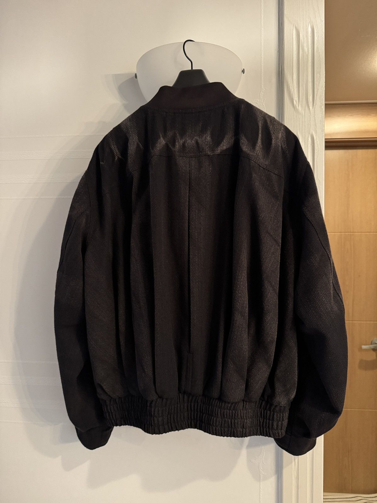 JiyongKim Jiyongkim 25AW Tweed Bomber Black Size US L / EU 52-54 / 3 - 6 Thumbnail