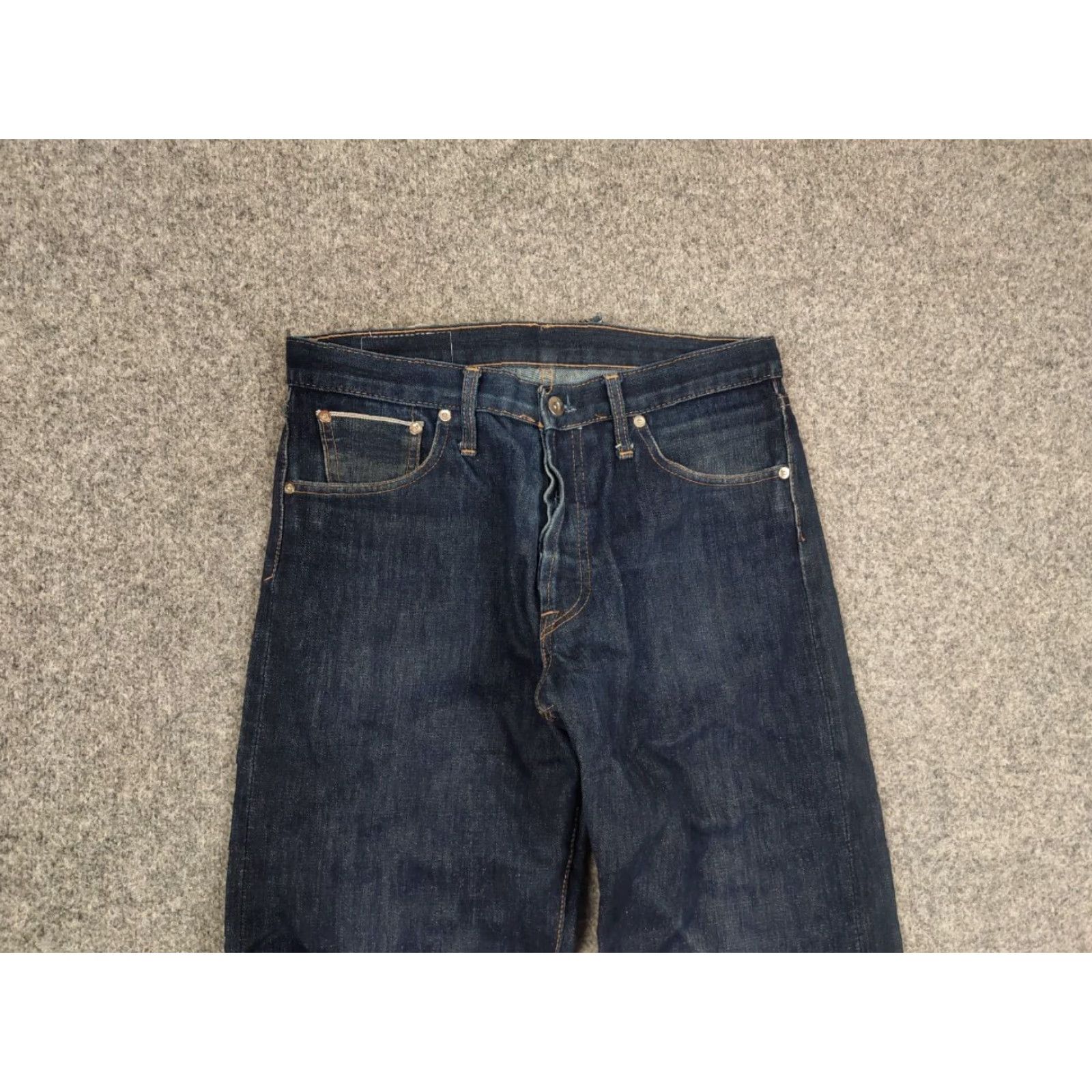 Denime VINTAGE Vintage D.H. Tribute Japanese Selvedge Faded Denim Jeans Size US 32 / EU 48 - 5 Thumbnail