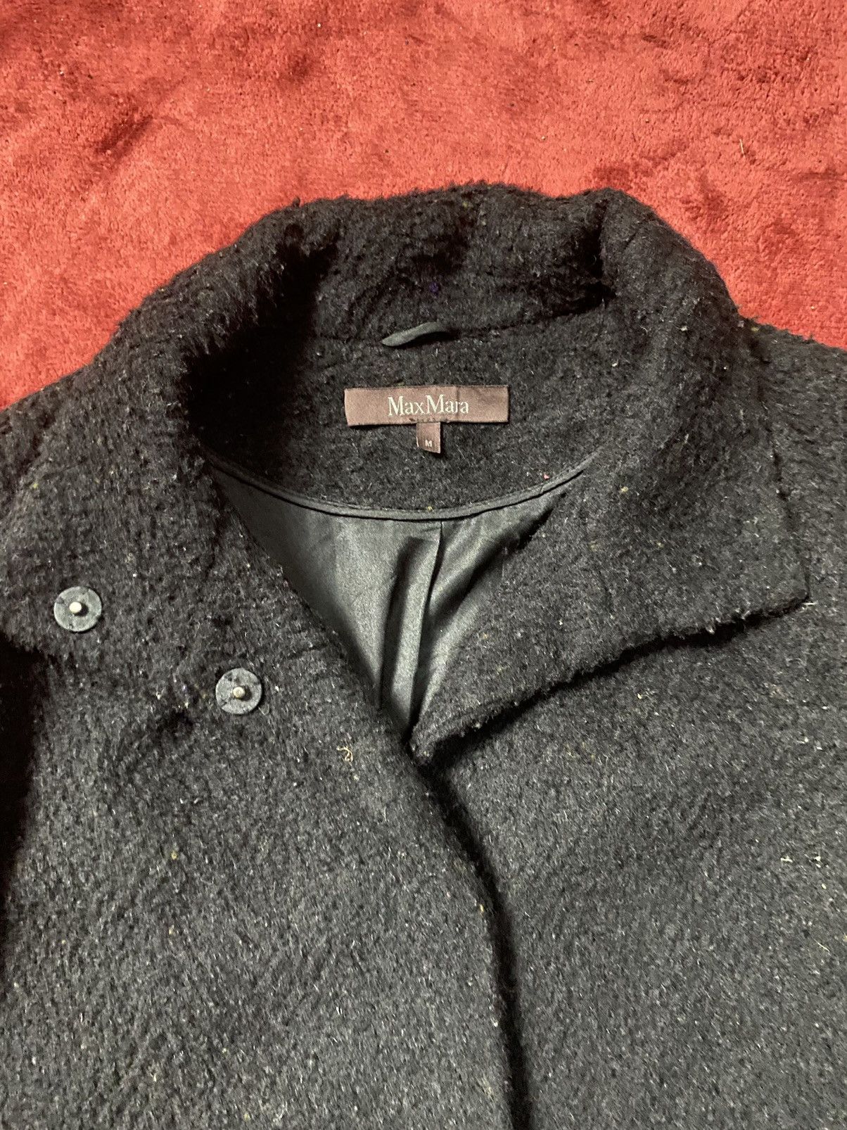 Designer × Max Mara Max Mara Wool Long Jacket Size M / US 6-8 / IT 42-44 - 8 Thumbnail