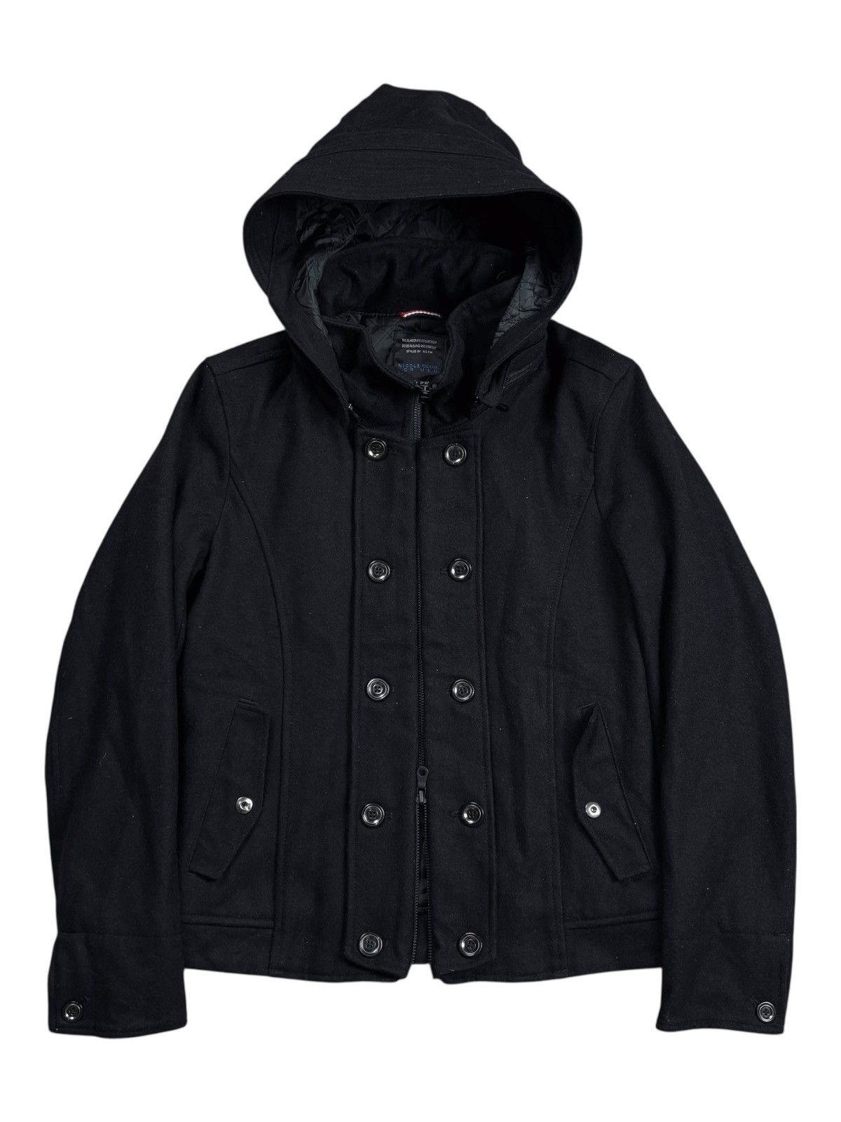 Ekam 2000s Nicole Club - Napoleon Hooded Jacke Size US M / EU 48-50 / 2 - 1 Thumbnail