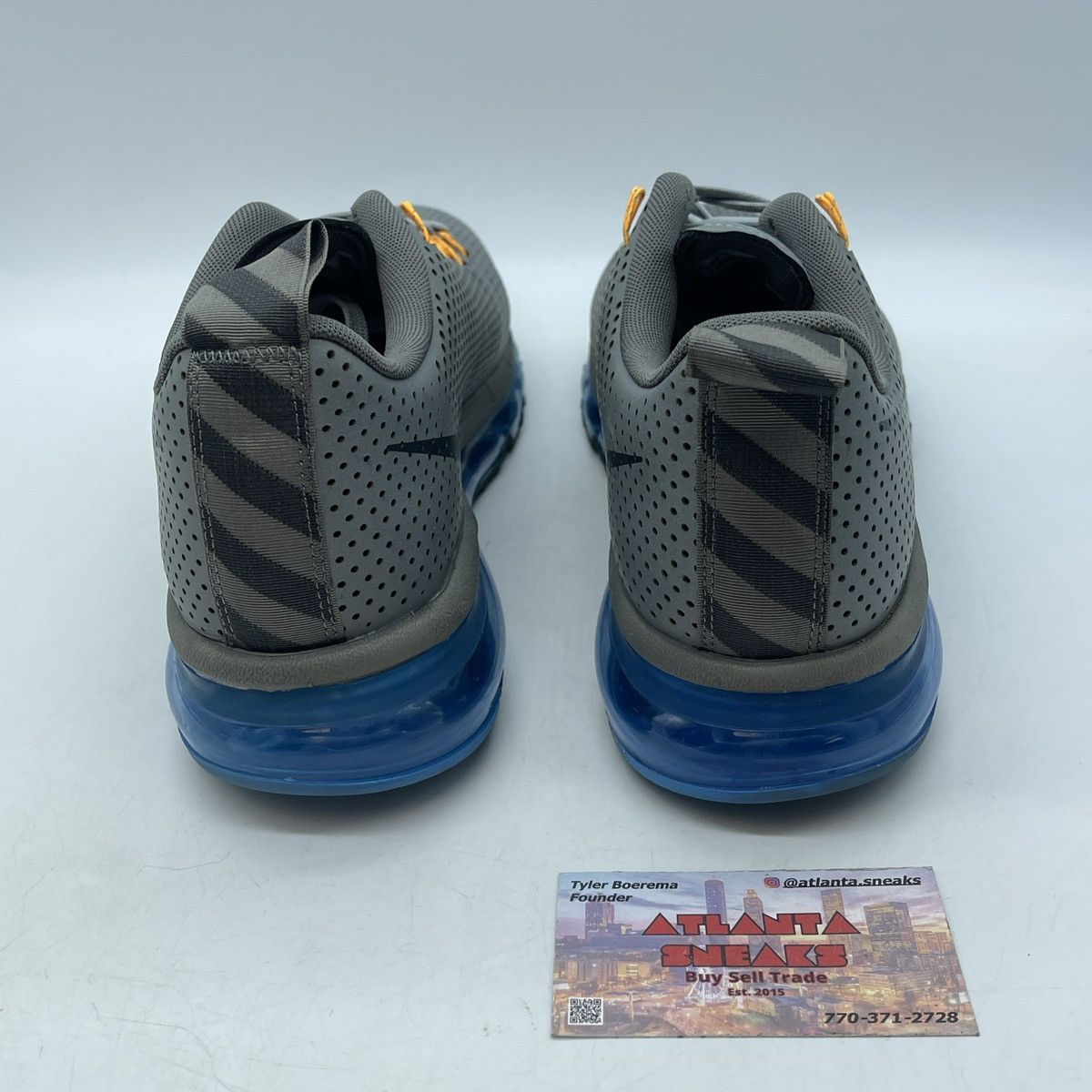 Nike Air max 90 motion wolf grey blue Size US 11 / EU 44 - 3 Thumbnail