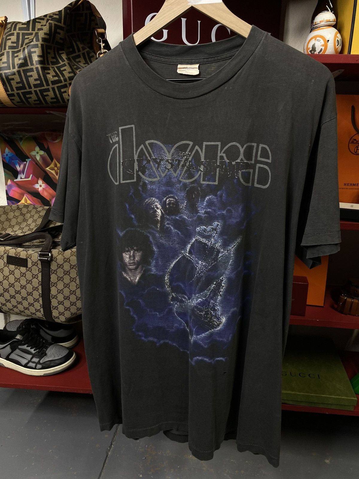 Vintage 90’s Jim Morrison The Doors Band Tee Shirt XLarge