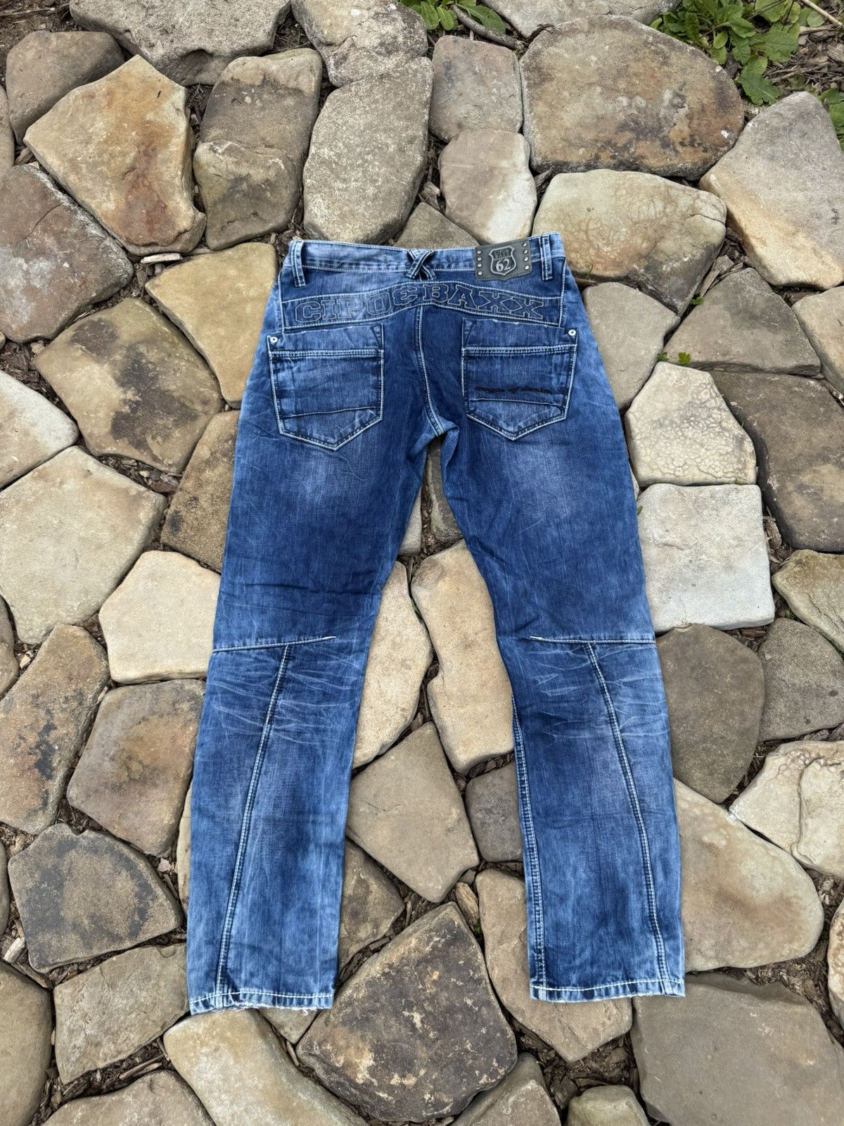 Vintage Vintage Cipo Bax Distressed Patchwork Y2k Rap Pants Size US 34 / EU 50 - 11 Thumbnail