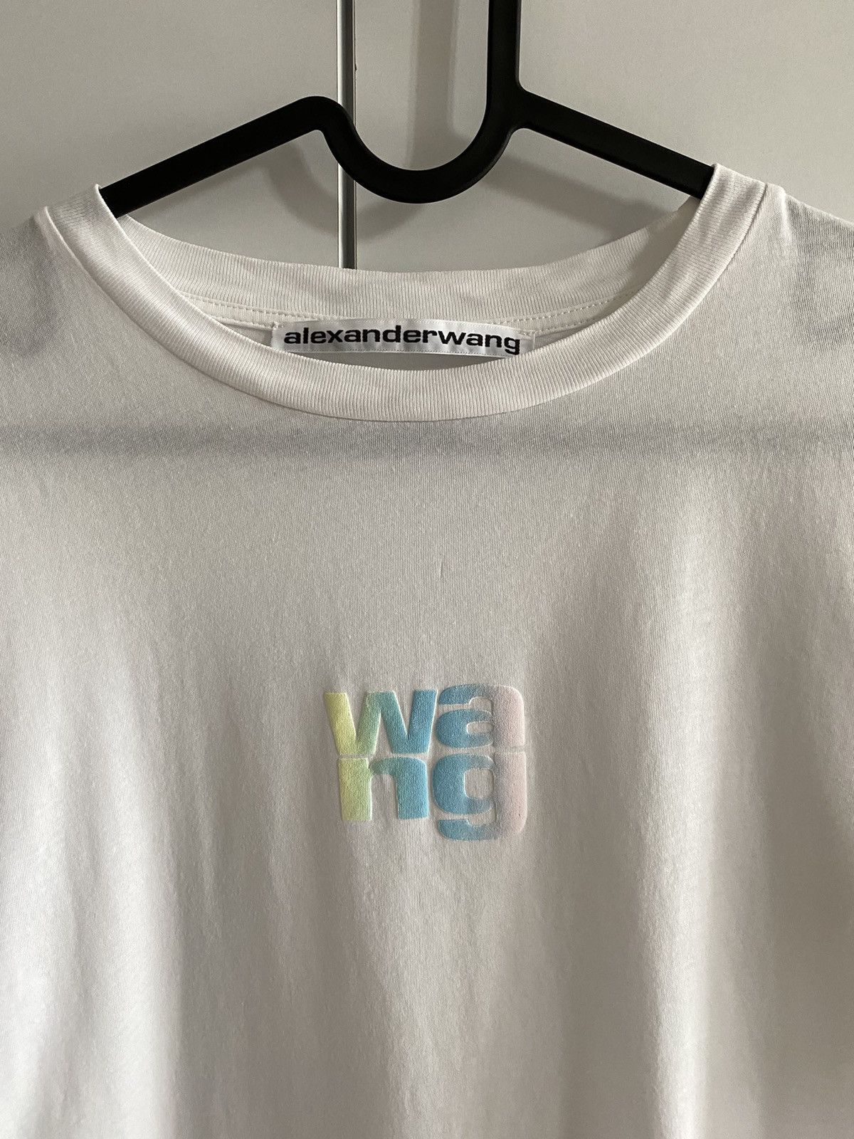 Alexander Wang Alexander Wang White Cotton T-Shirt Size US XS / EU 42 / 0 - 1 Thumbnail