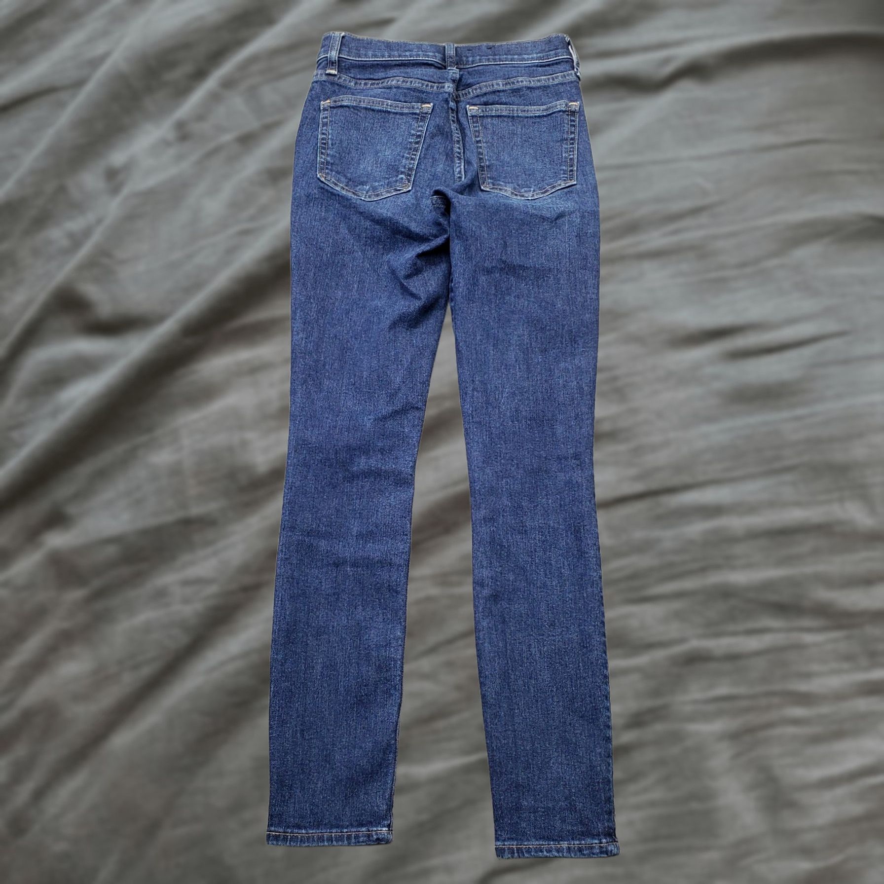Gap Gap Womens 0 True Skinny Jeans Blue Denim High Rise Outdoor Regular 25/0R Stretch Jeans Size 25" / US 0 / IT 36 - 1 Thumbnail