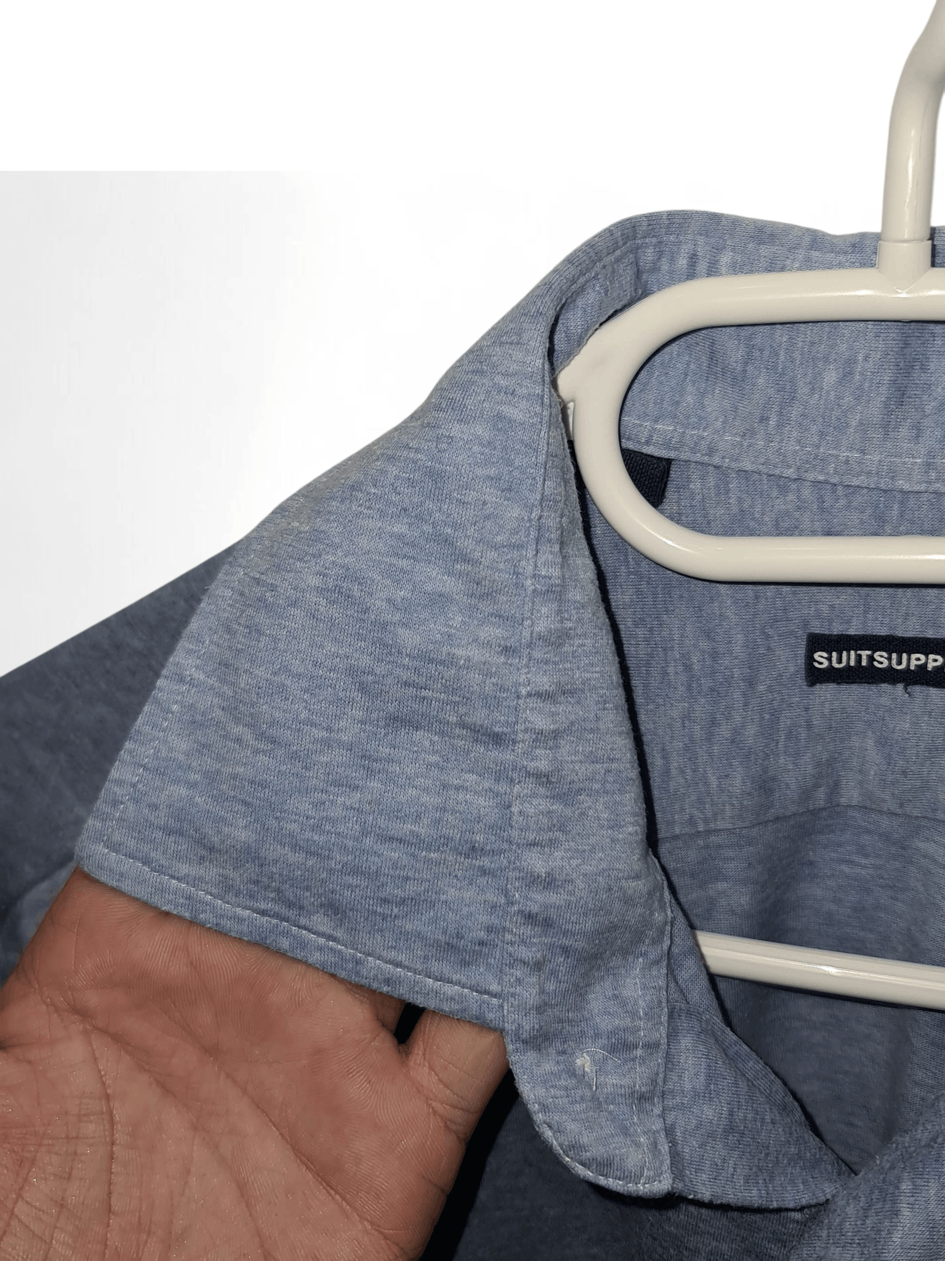 Suitsupply Suitsupply Soft Shirt Blue Size US M / EU 48-50 / 2 - 4 Thumbnail
