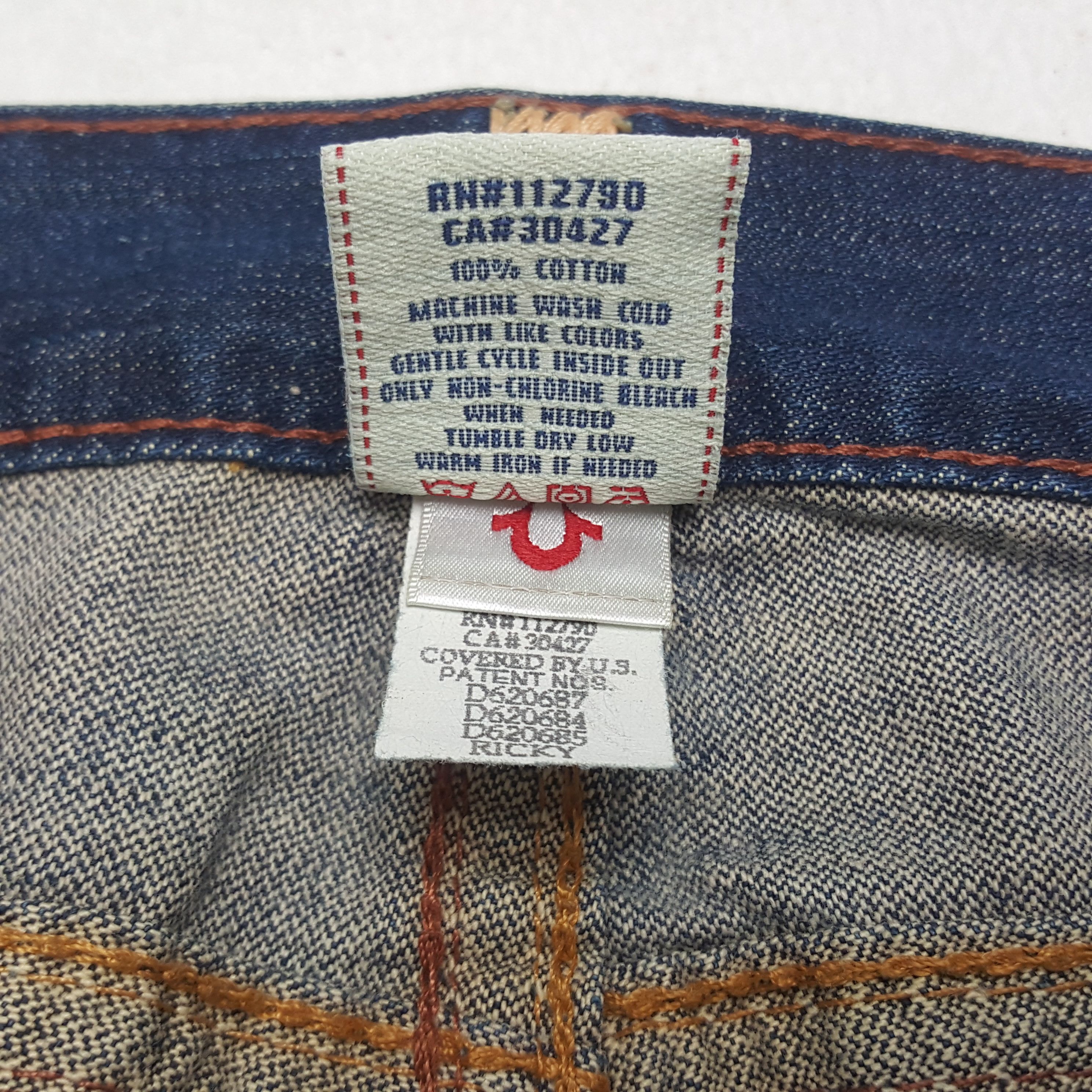 True Religion × Vintage Vintage True Religion USA Denim Jeans Size US 37 - 14 Thumbnail