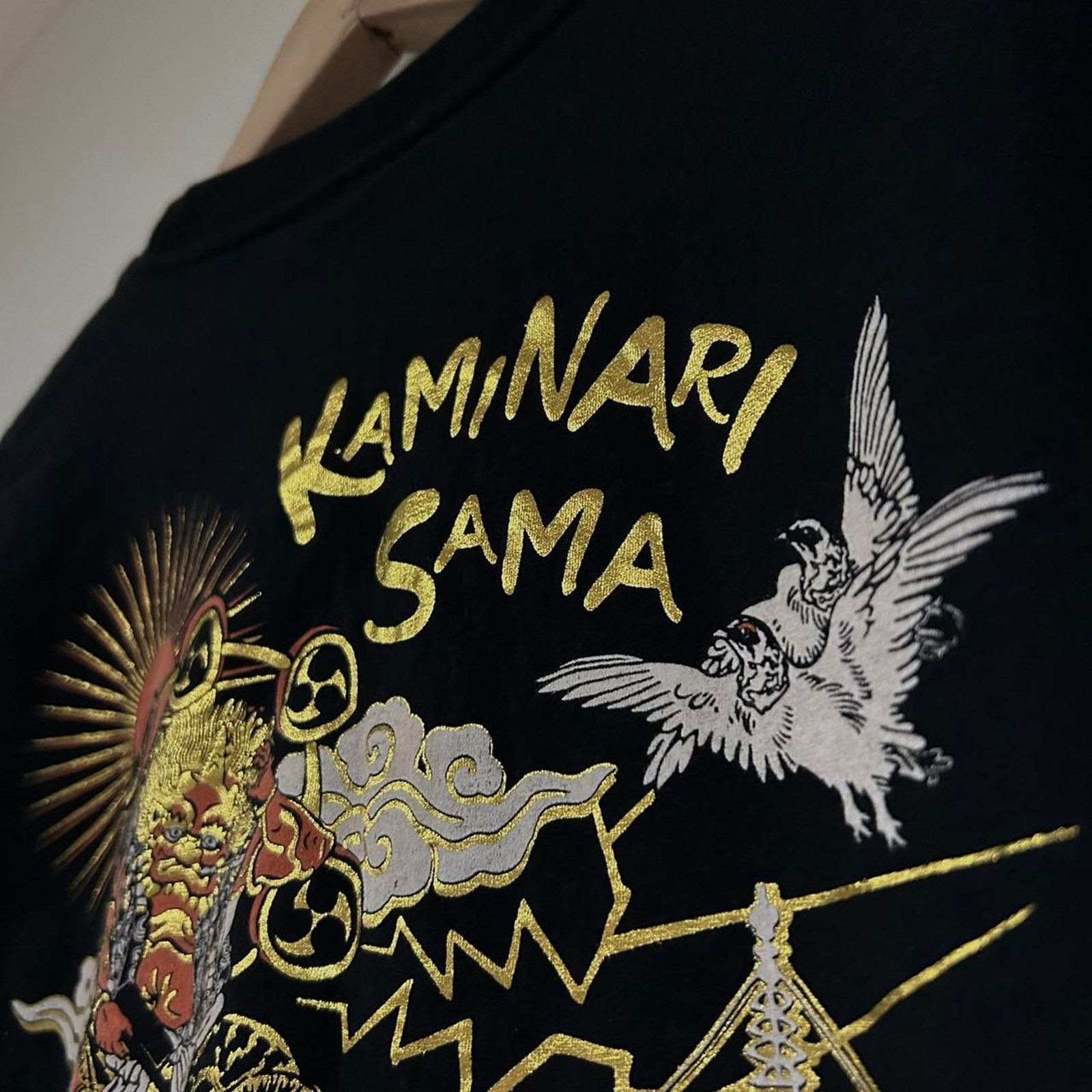 Other Kaminari Sama Japan Ninja Tee Shirt Size US XL / EU 56 / 4 - 5 Thumbnail