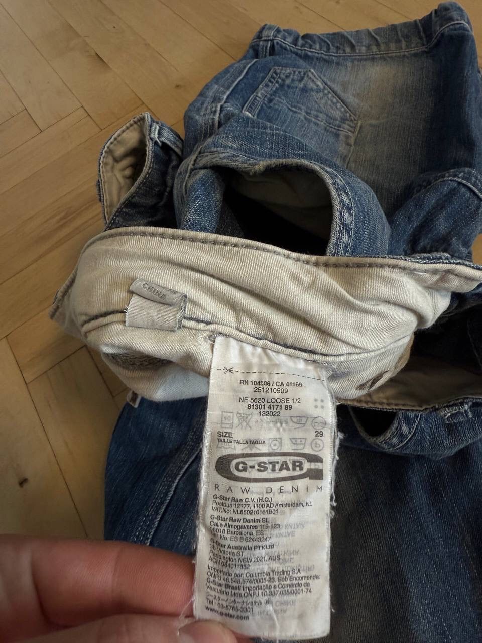 G-Star Vintage G-star Denim Y2K Shorts Size US 29 - 6 Thumbnail
