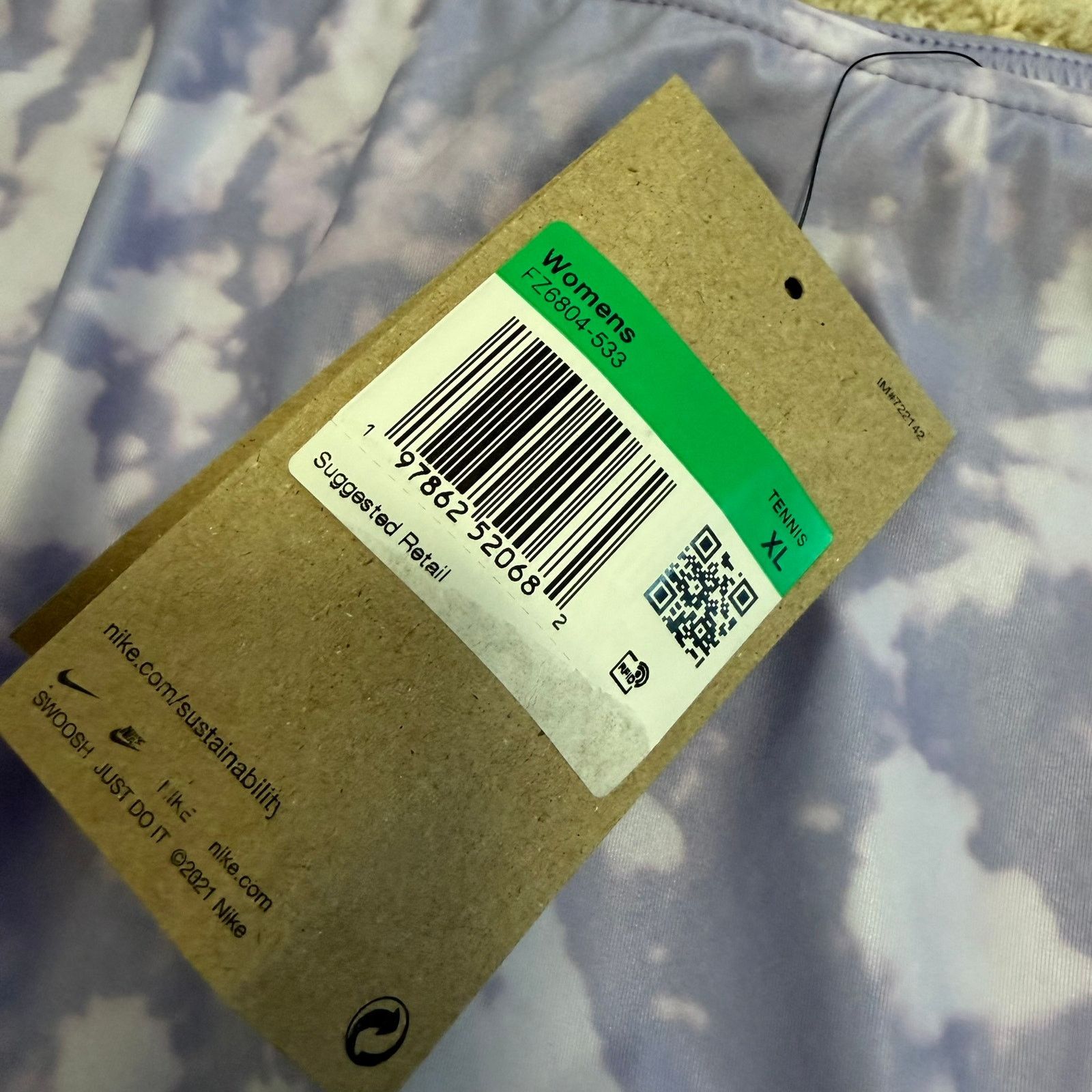 Nike Nike Dri-FIT Tennis Skirt Purple Camo – New with Tags - XL Size 34" / US 12 / IT 48 - 3 Thumbnail