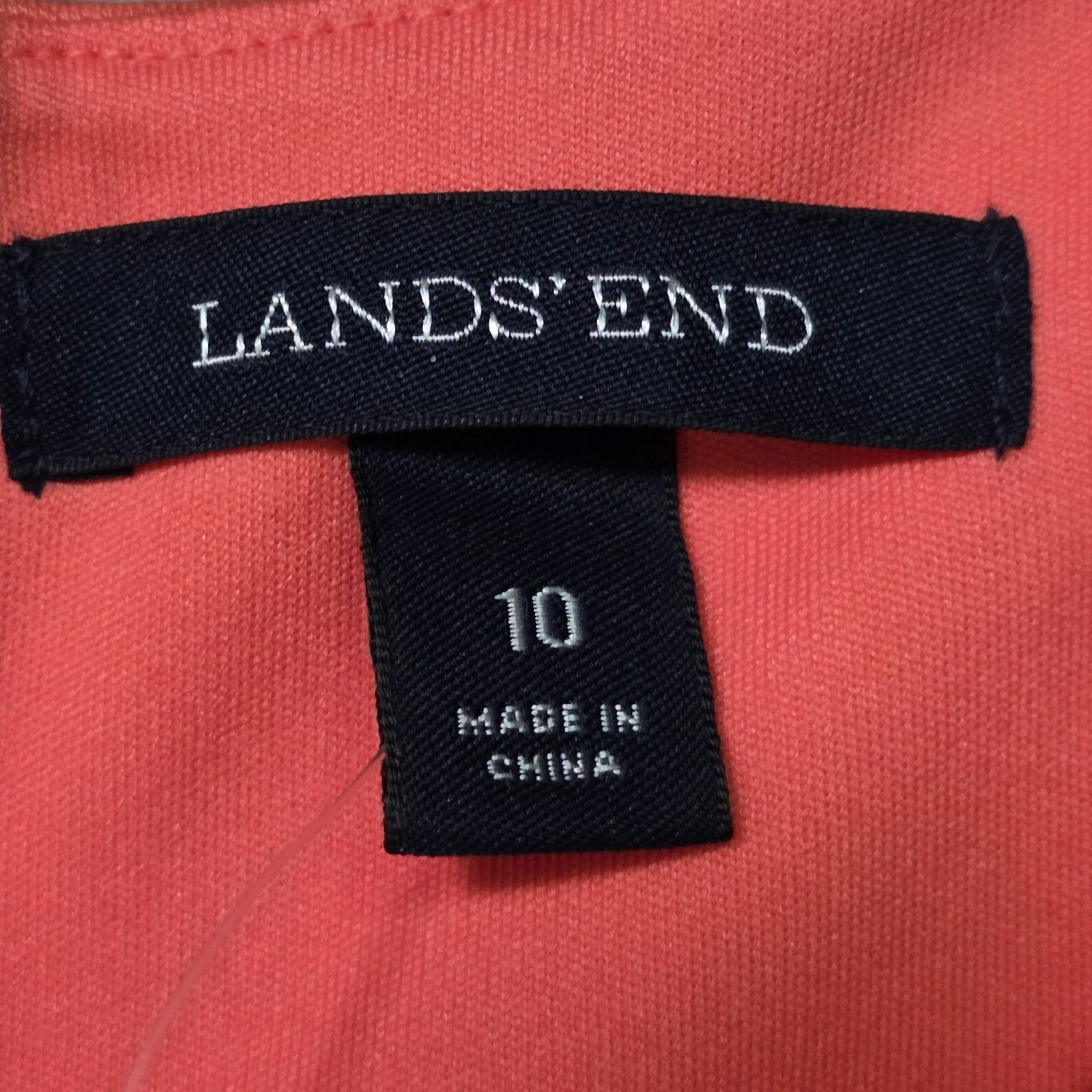 Lands' End Lands' End Women’s Coral Sheath Dress Medium Size M / US 6-8 / IT 42-44 - 3 Thumbnail