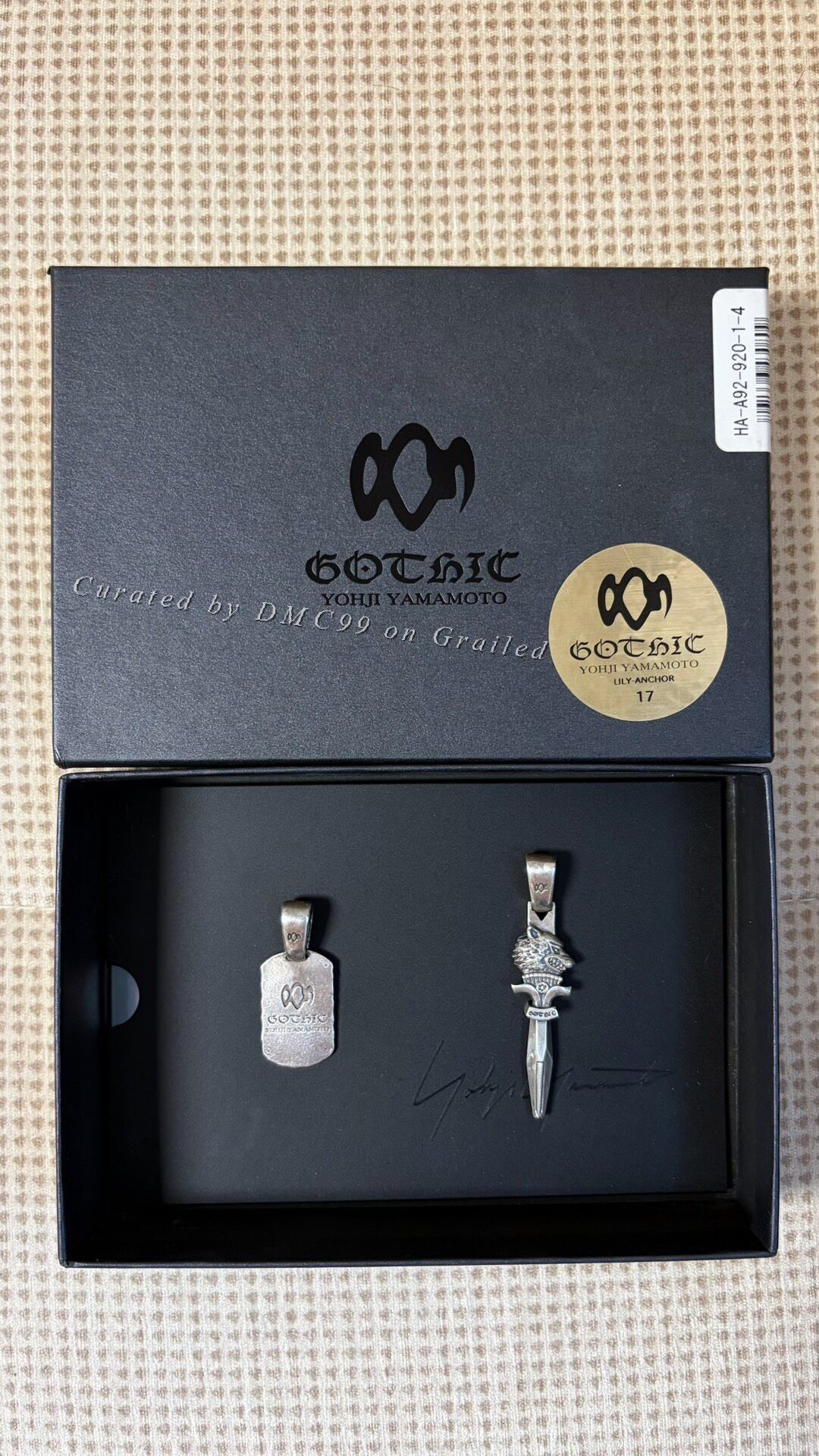 Yohji Yamamoto Yohji Yamamoto Gothic Silver Razor Necklace | Grailed