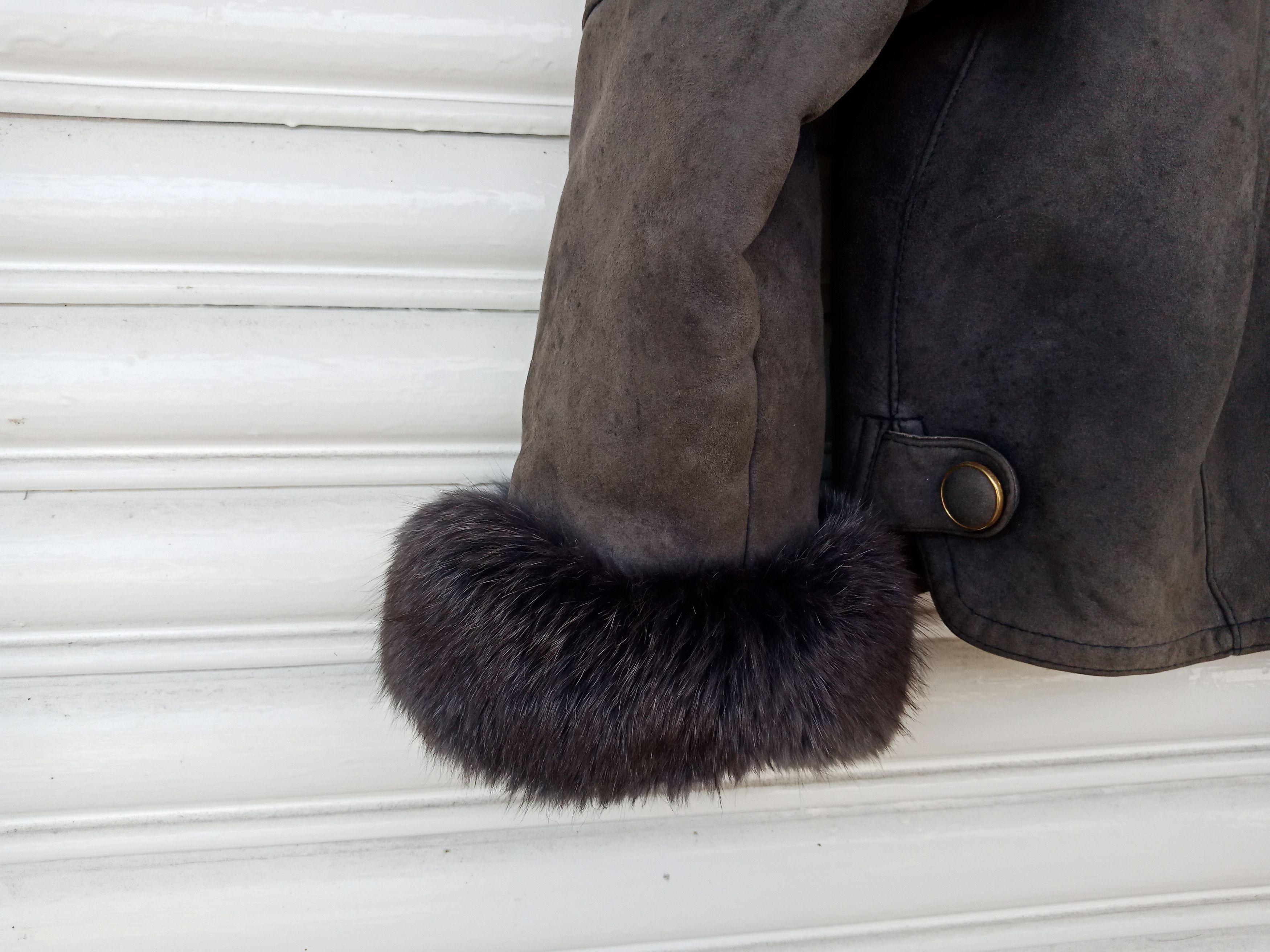 Leather Shearling High Collection Nuero Leather Mohair Size US L / EU 52-54 / 3 - 7 Thumbnail