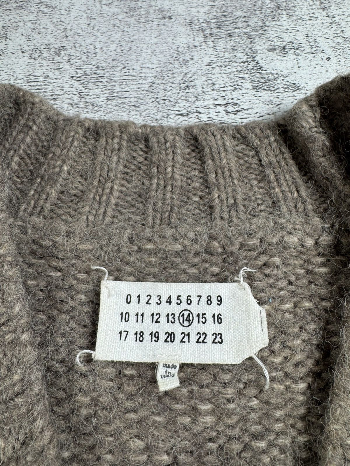 Maison Margiela Martin Maison Margiela Knited Wool RRP 1050€ Cardigan Sweater Size US M / EU 48-50 / 2 - 10 Thumbnail
