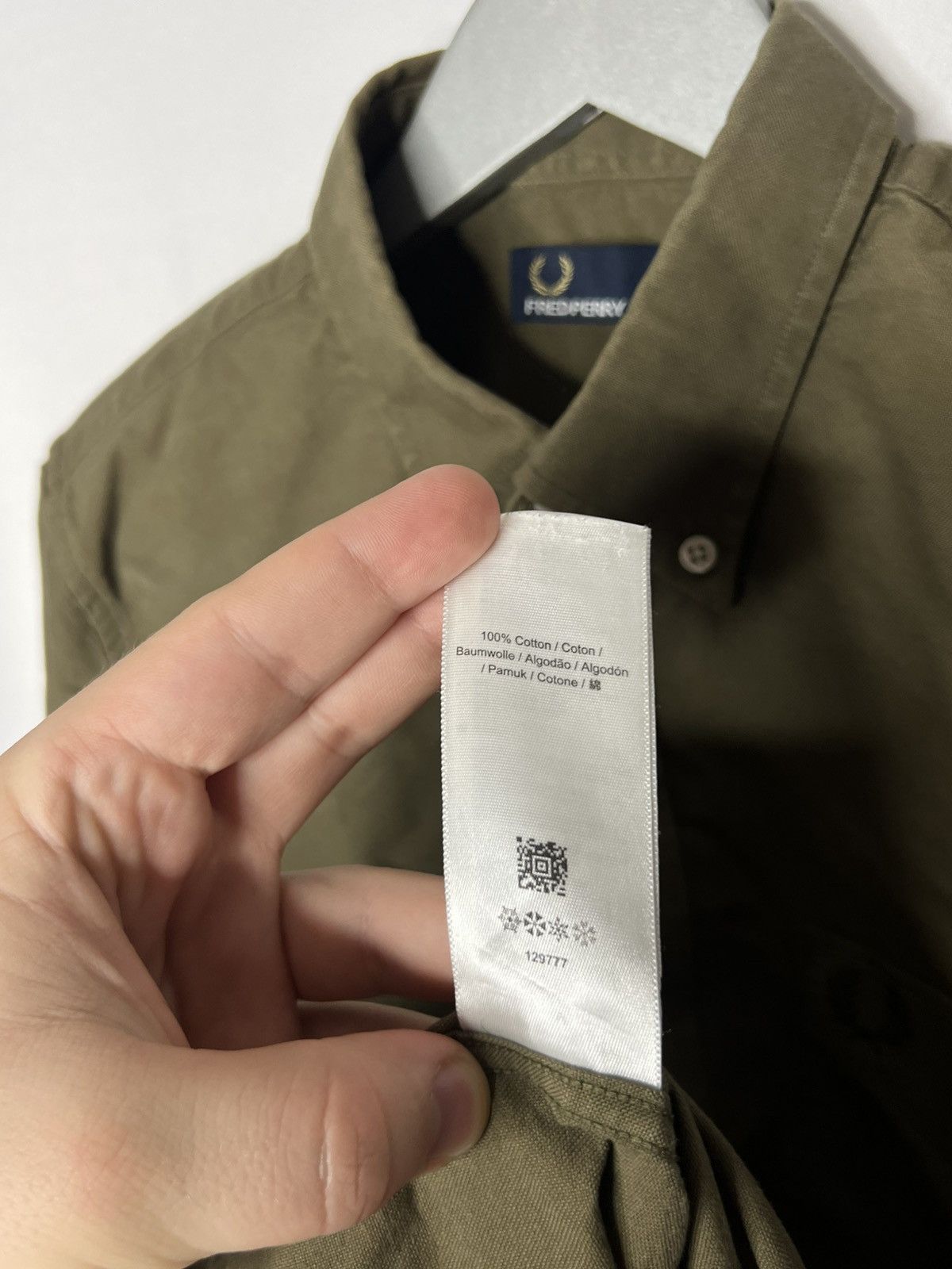 Fred Perry Fred Perry Shirt Polo Long Sleeve Button UP Size US M / EU 48-50 / 2 - 11 Thumbnail