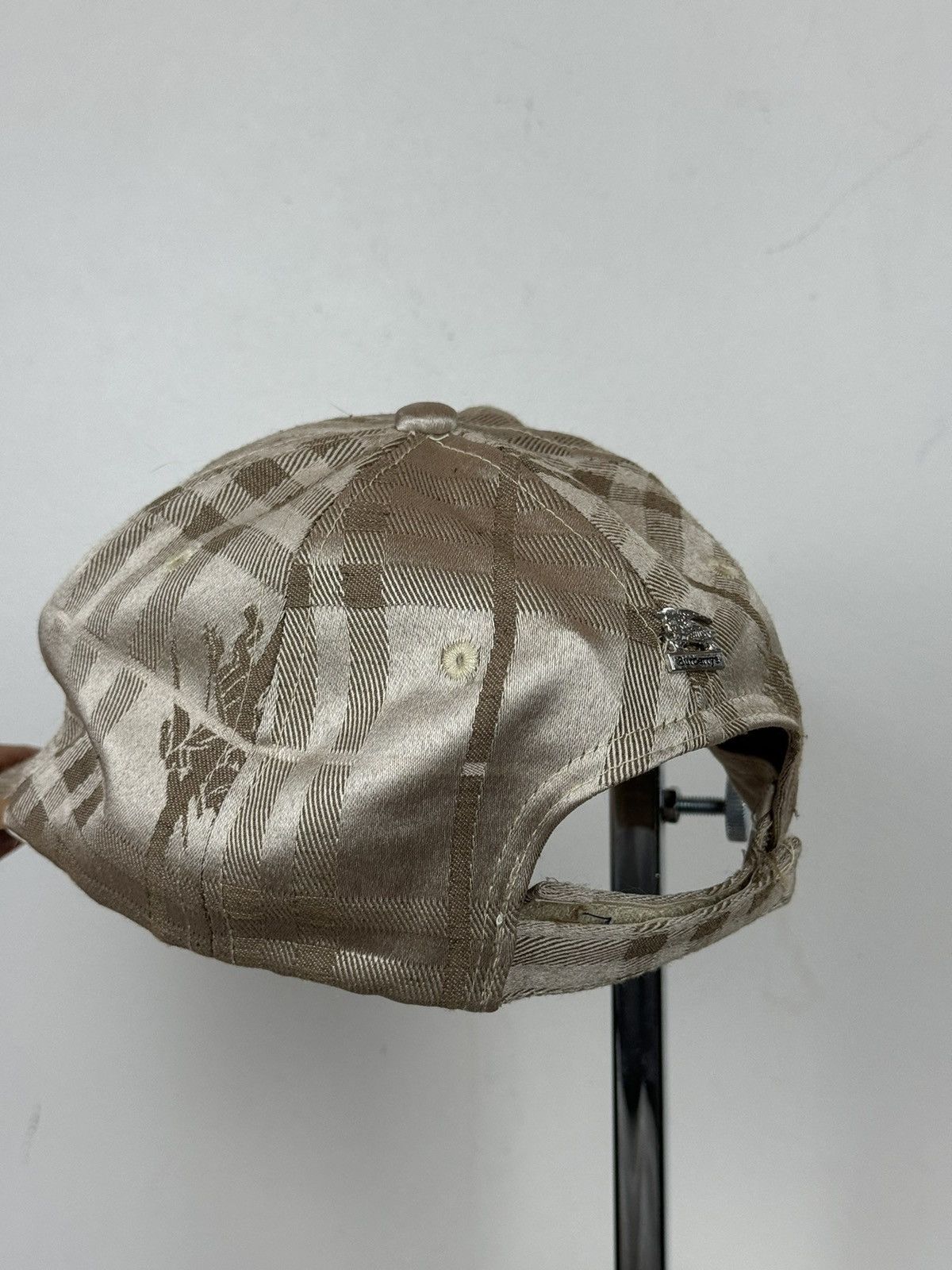 Burberry Vintage rare hat Burberry Nova Check original casual item Size ONE SIZE - 3 Thumbnail