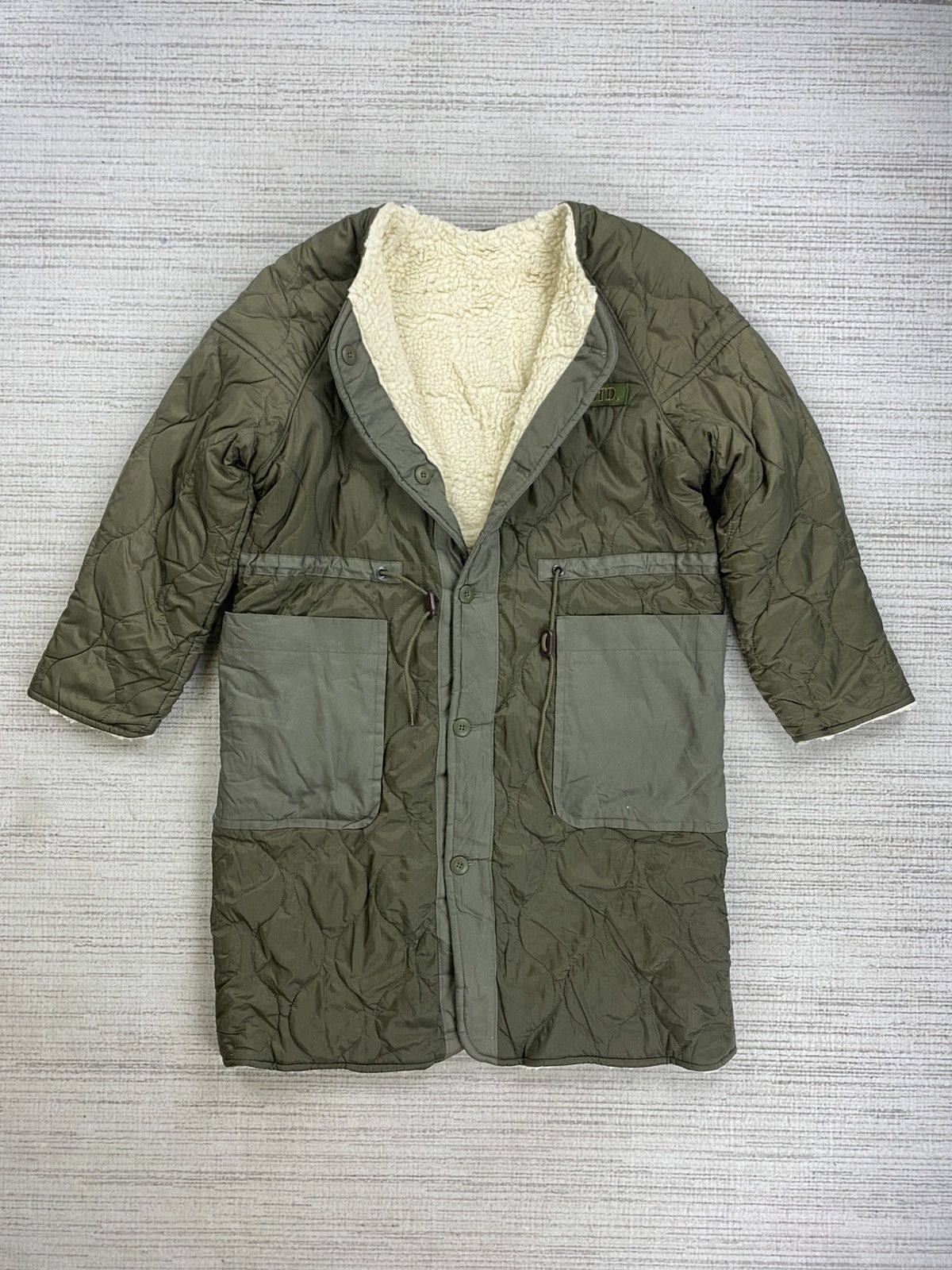 Avirex Vintage Avirex Military Quilted Lined Sherpa Parka Jacket Size US M / EU 48-50 / 2 - 5 Thumbnail