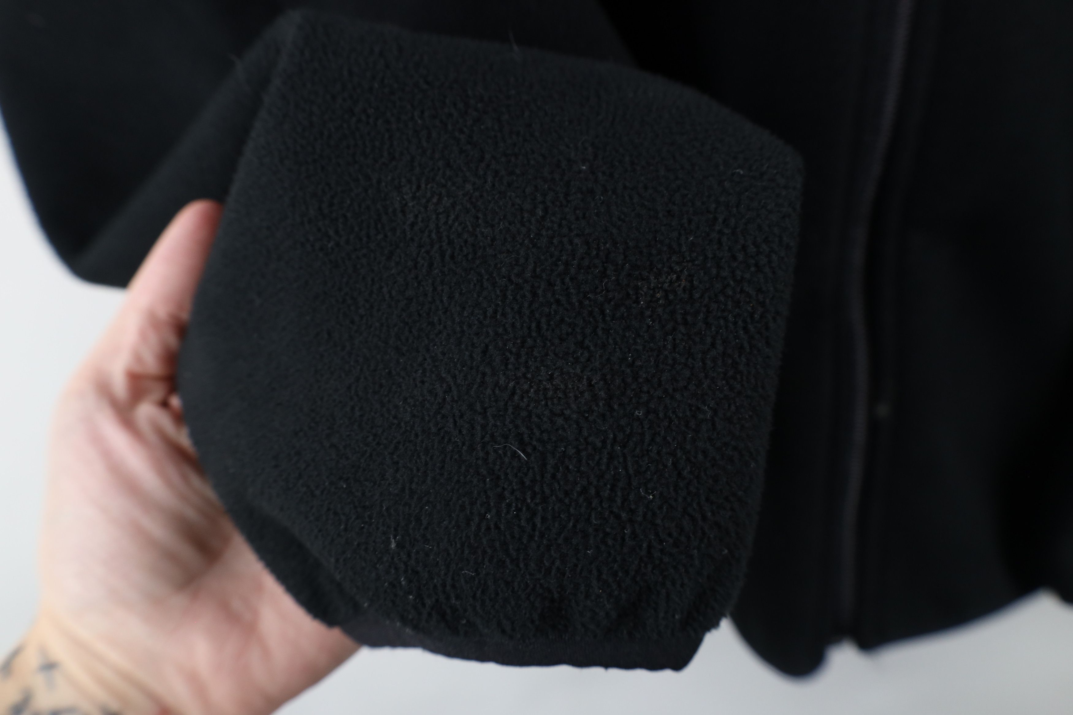 Lands' End × Vintage Vintage 90s Lands End Fleece Full Zip Jacket Black Size XL / US 12-14 / IT 48-50 - 5 Thumbnail