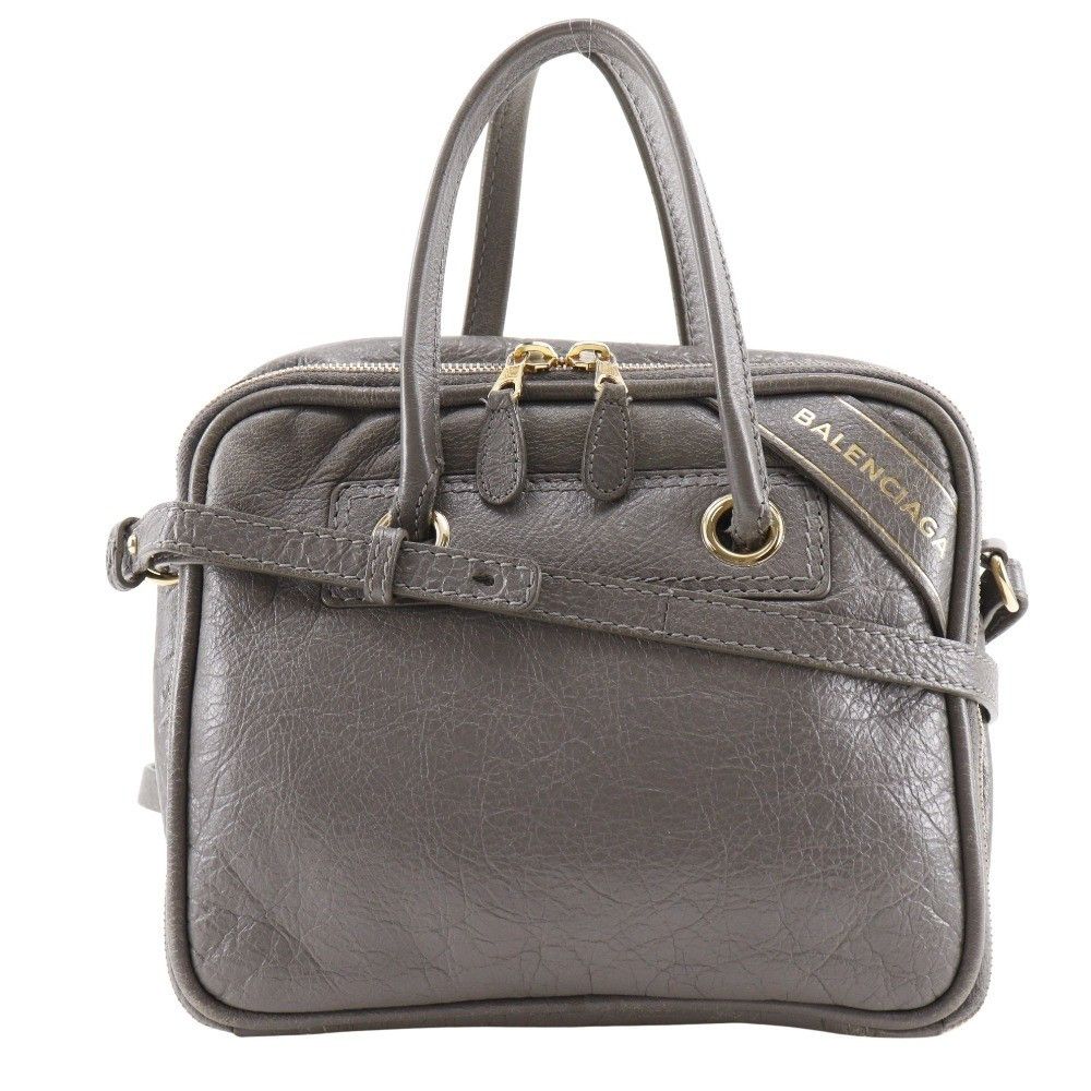 Balenciaga Balenciaga Blanket Square Bag Leather Size ONE SIZE - 1 Thumbnail
