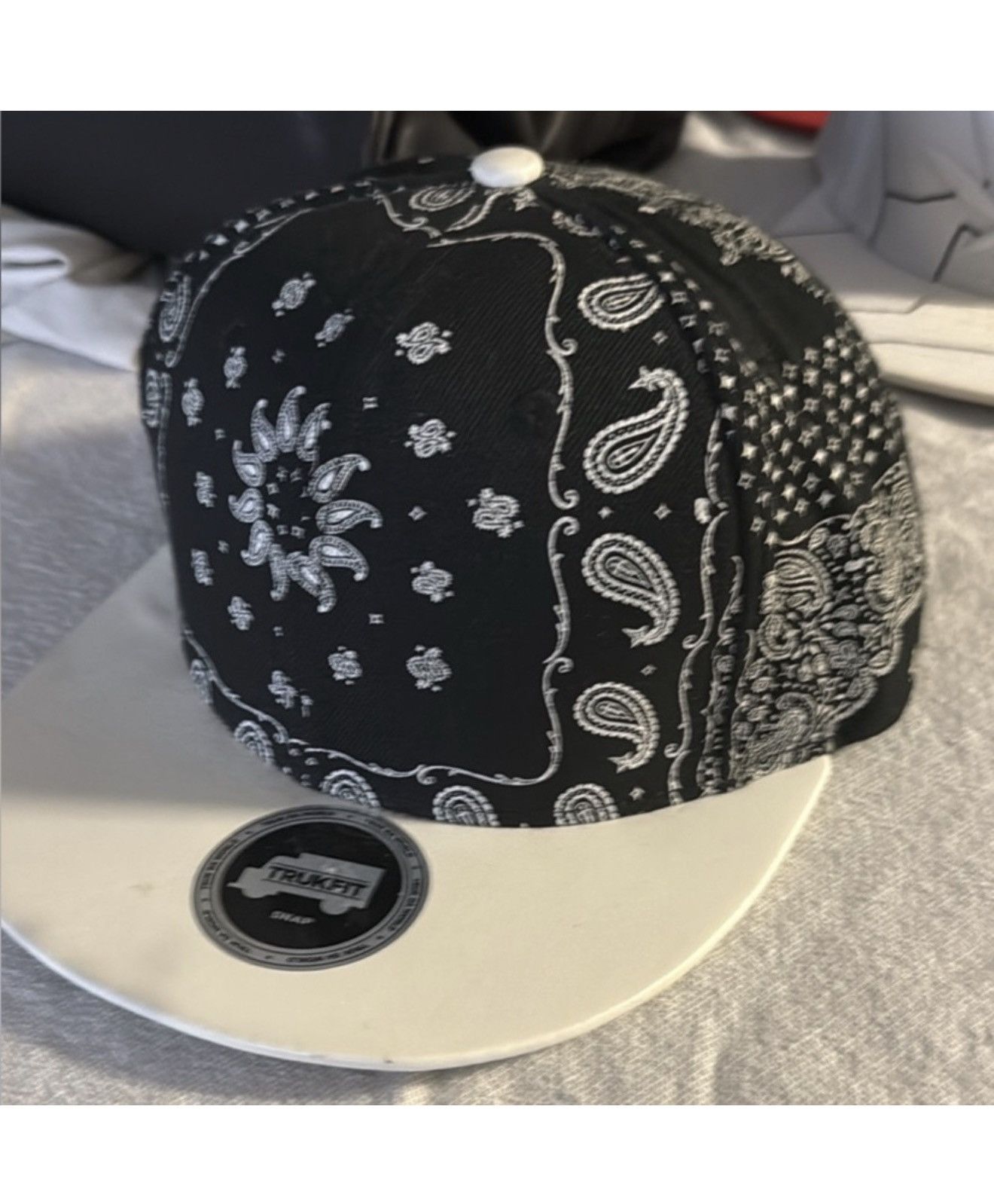 TRUKFIT Trukfit Black Paisley Snapback Size ONE SIZE - 1 Thumbnail