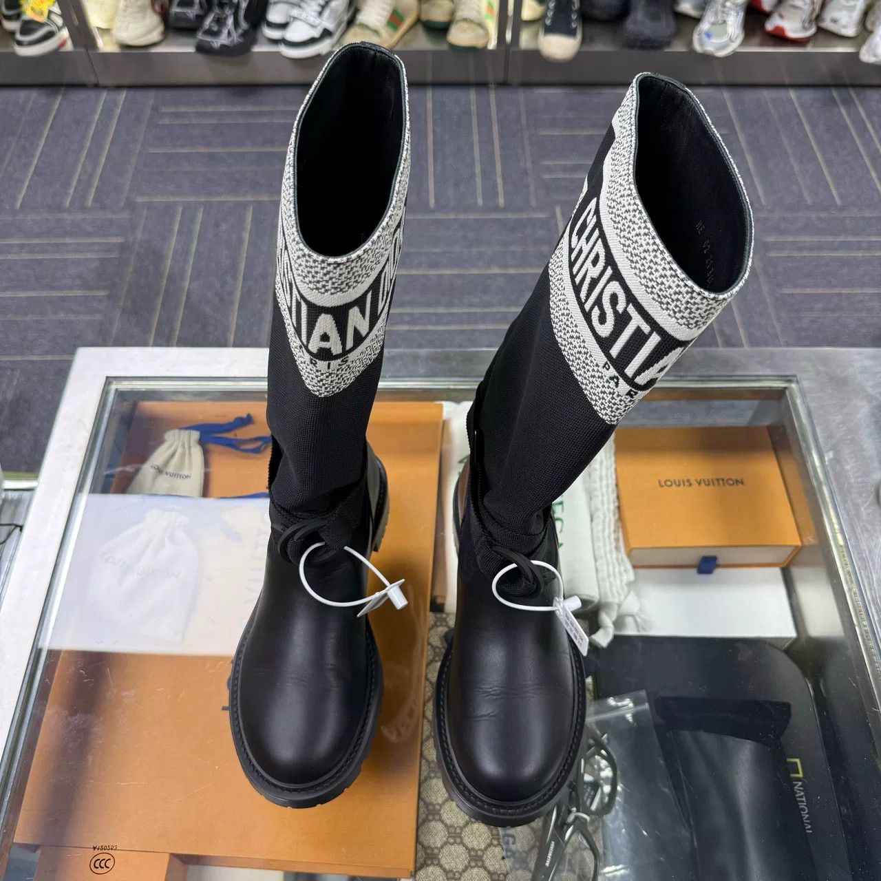 Dior dior d-major knight boots size 36.5 Size US 6 / IT 36 - 1 Thumbnail