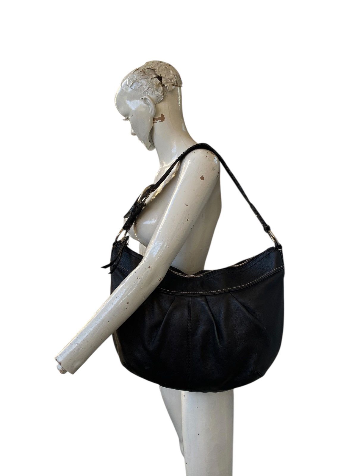 Coach Signature Sufflette Leather Handbag Size ONE SIZE - 6 Thumbnail