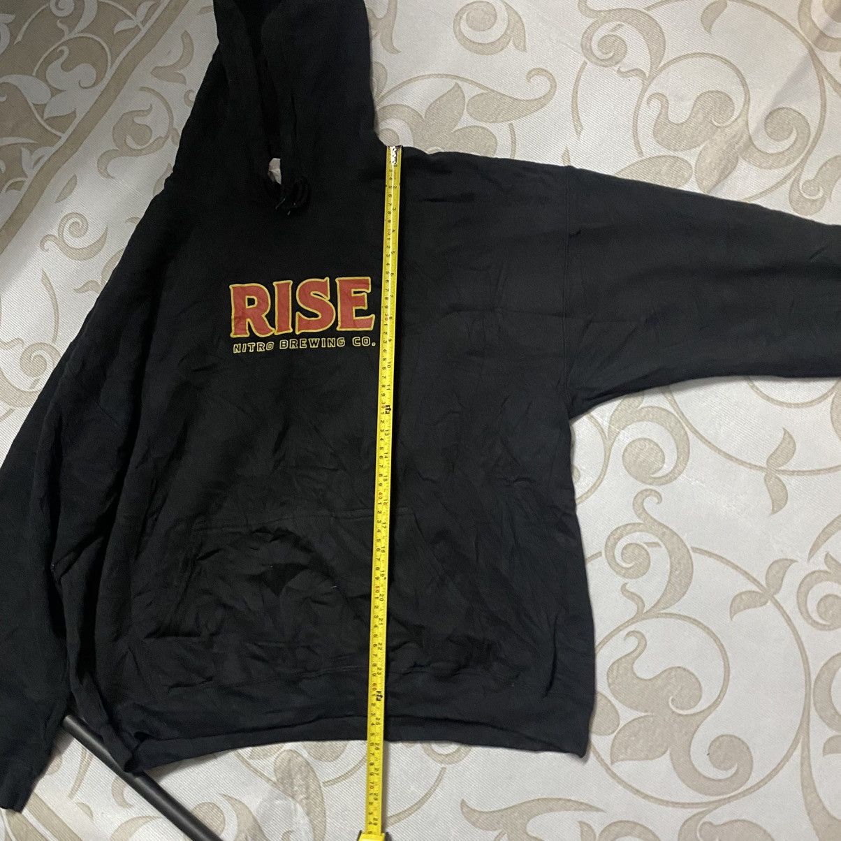 Gildan Vintage Gildan Black Rise Pullover Hoodie Size US L / EU 52-54 / 3 - 8 Thumbnail