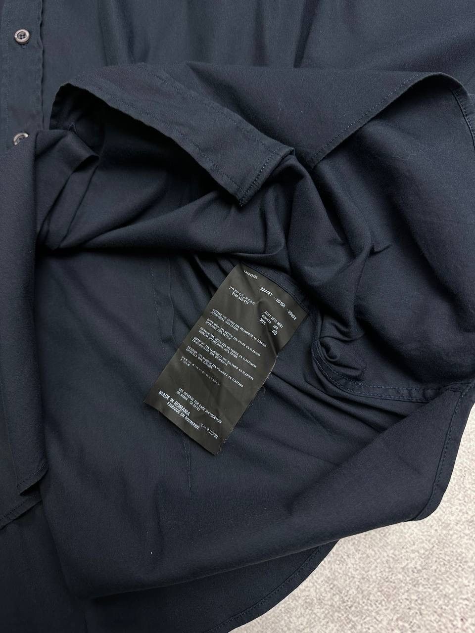 Prada Vintage Prada Luxury Navy Shirt Rare L Size US L / EU 52-54 / 3 - 5 Thumbnail