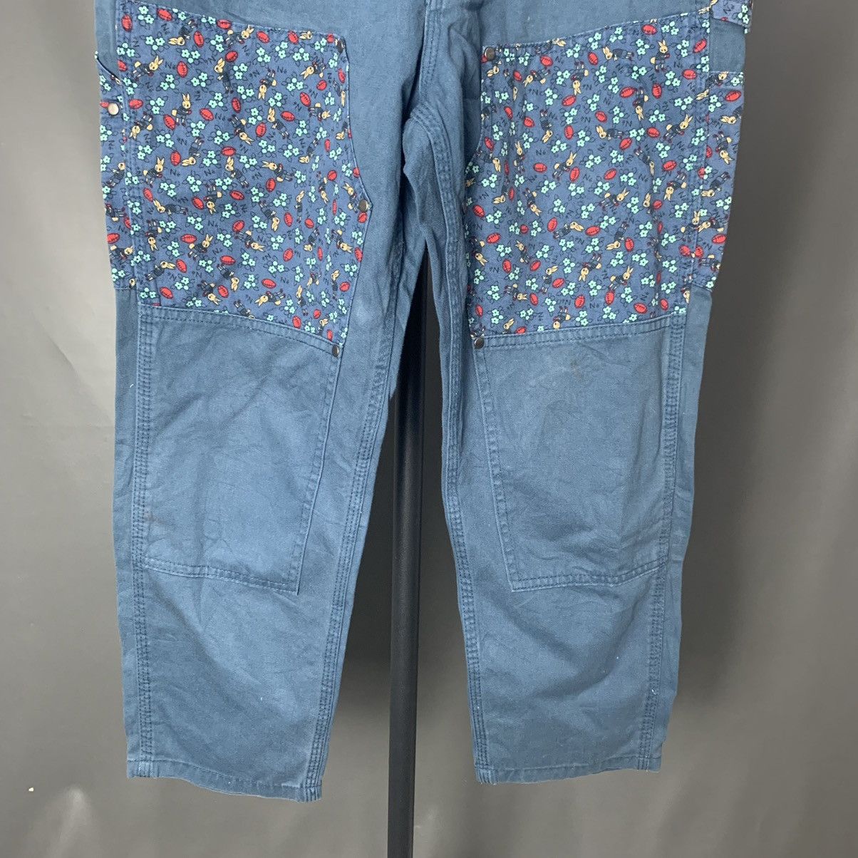 Issey Miyake × Japanese Brand × Ne-Net Issey Miyake Ne-net Denim Double Knee Carpenter Jeans Size US 27 - 4 Thumbnail
