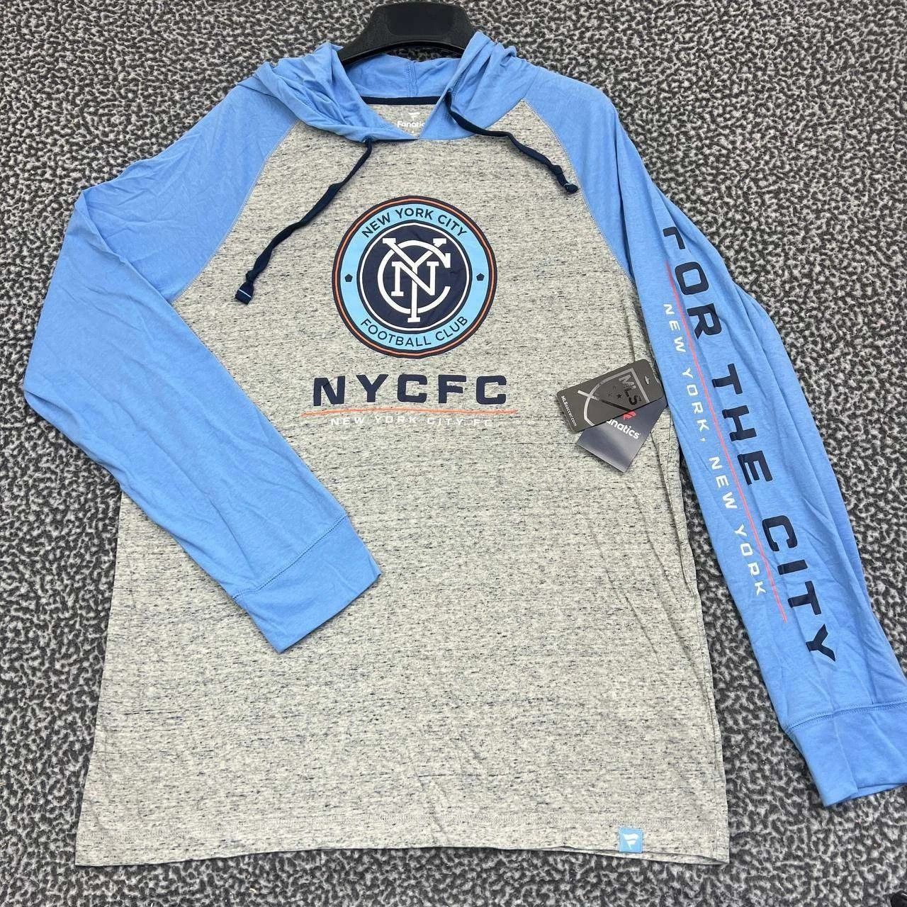 Other New York City FC Hoodie Men Fanatics Pullover Long Sleeve L Size US L / EU 52-54 / 3 - 1 Thumbnail