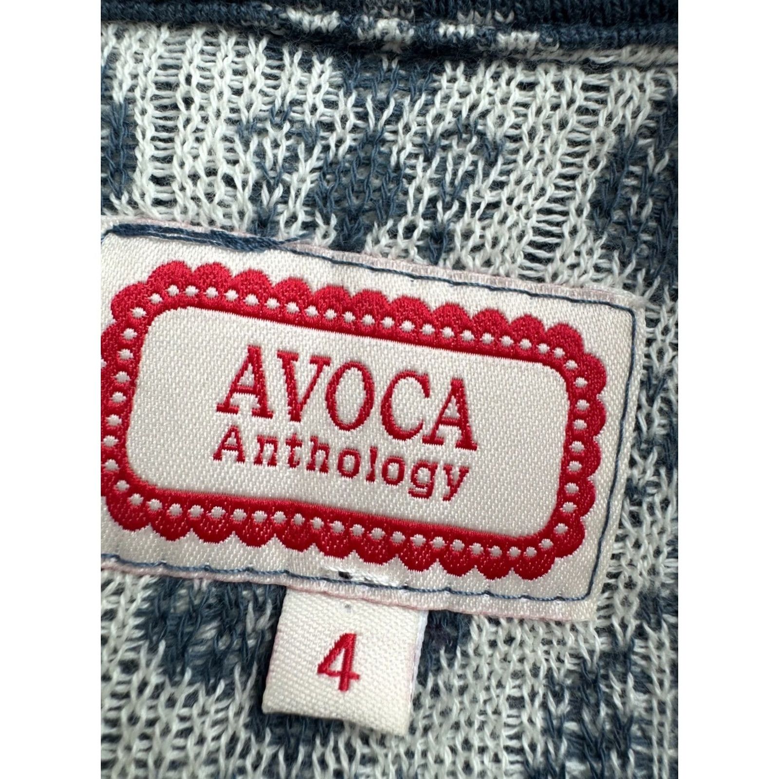 Vintage Avoca Cardigan Jumper blue Size 4 Womens Wool Cashmere? Size S / US 4 / IT 40 - 4 Thumbnail